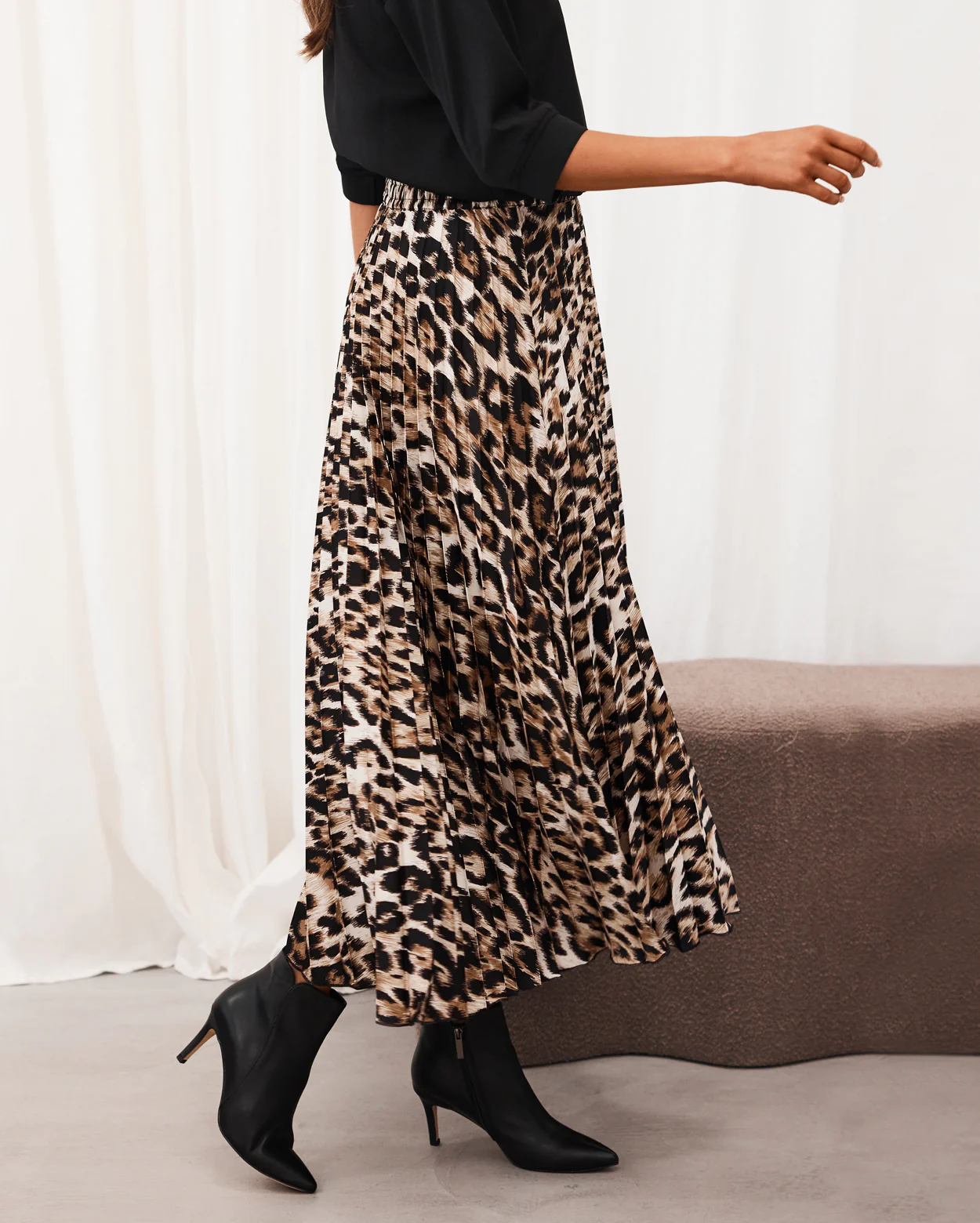 Alana Skirt - Leopard - Image 3