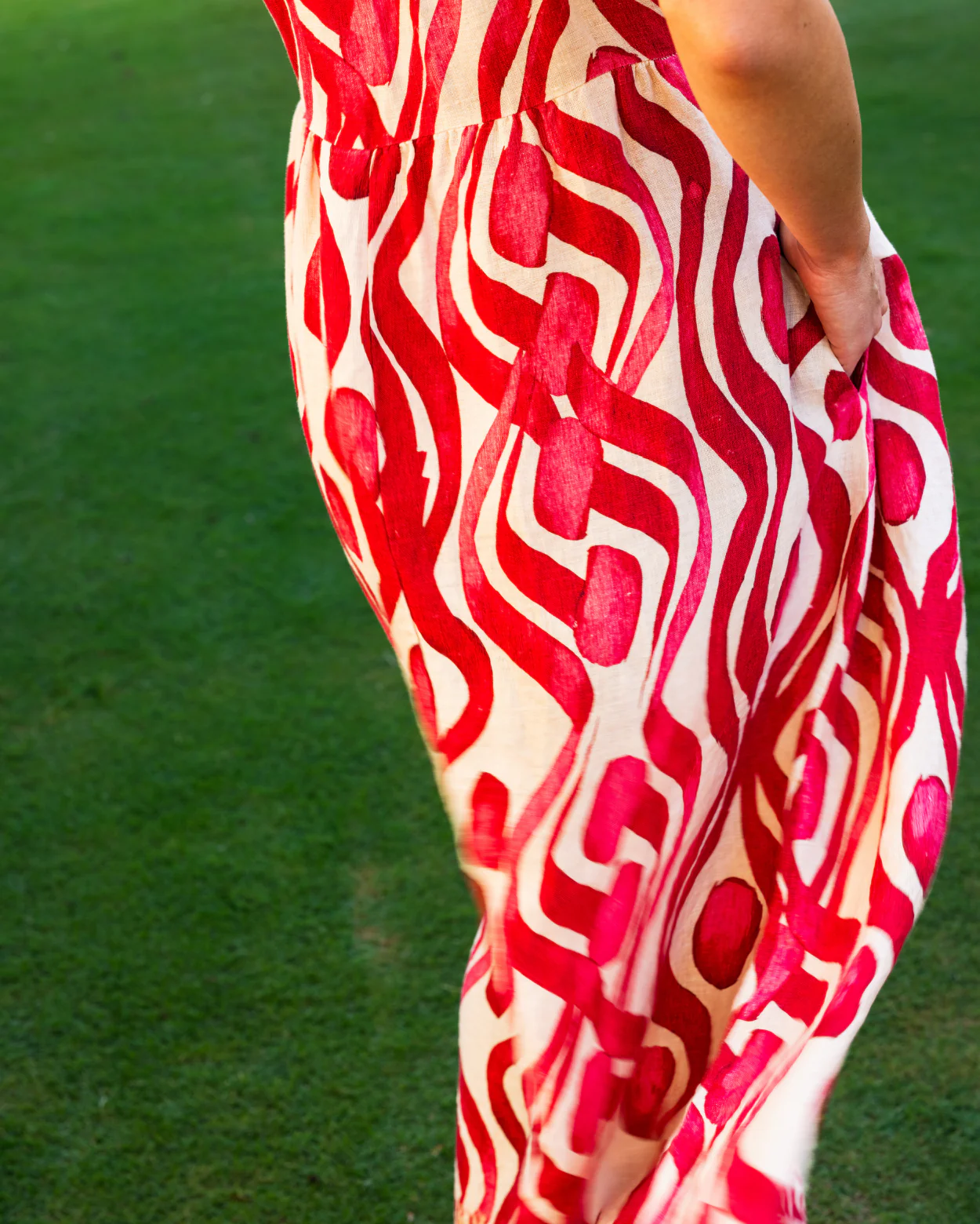 Ameka Dress - Print - Image 6