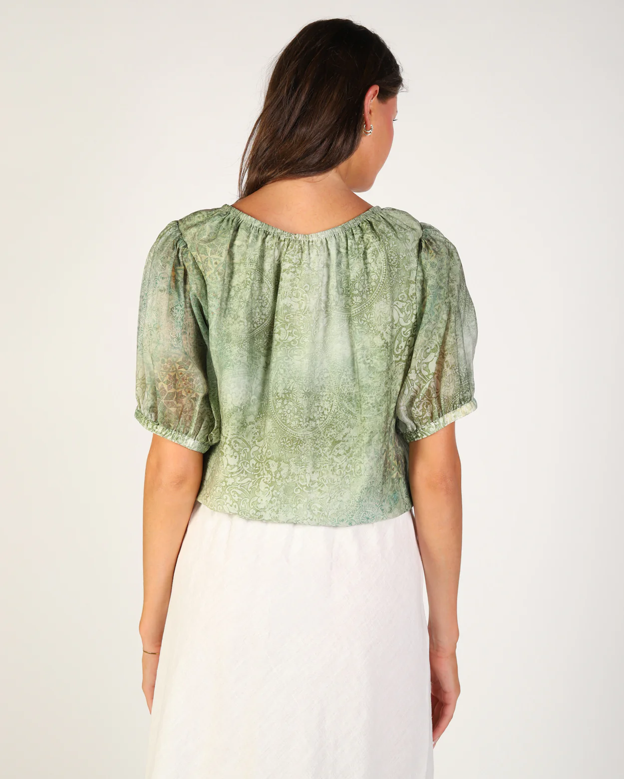 Anronia Top - Green - Image 5
