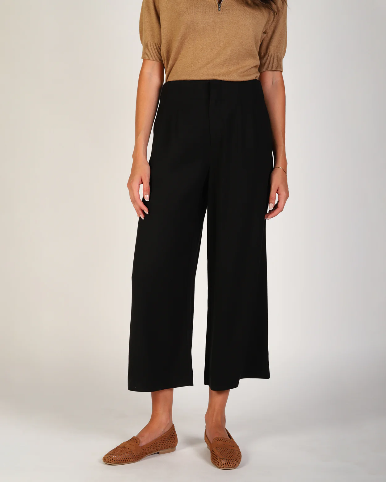 Ashleigh Culotte Pant  - Black - Image 2