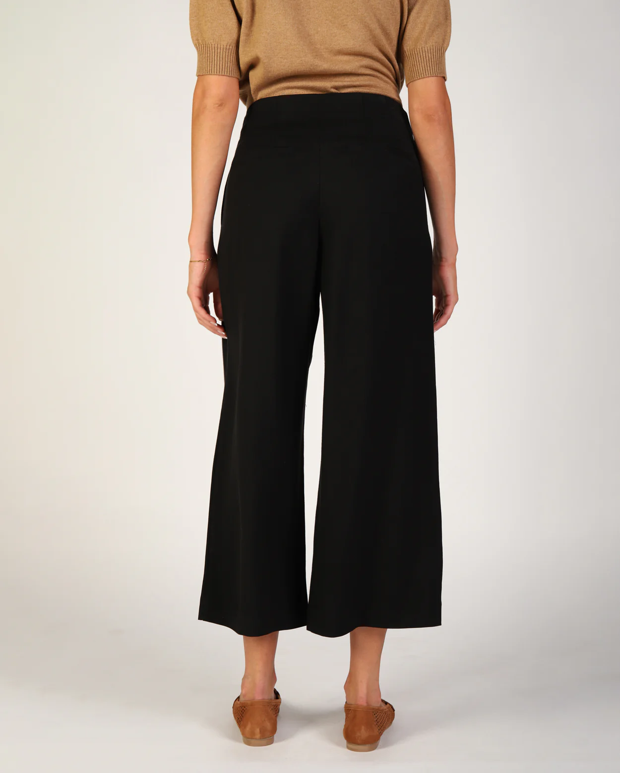 Ashleigh Culotte Pant  - Black - Image 4