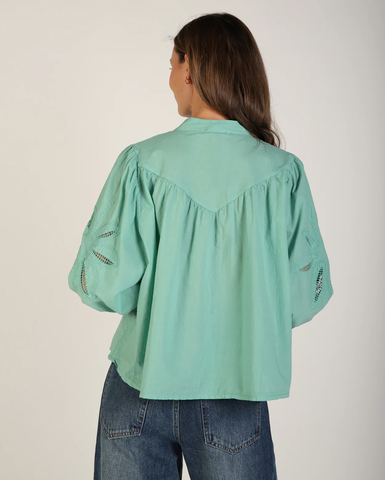 Avery Shirt  - Mint - Image 4