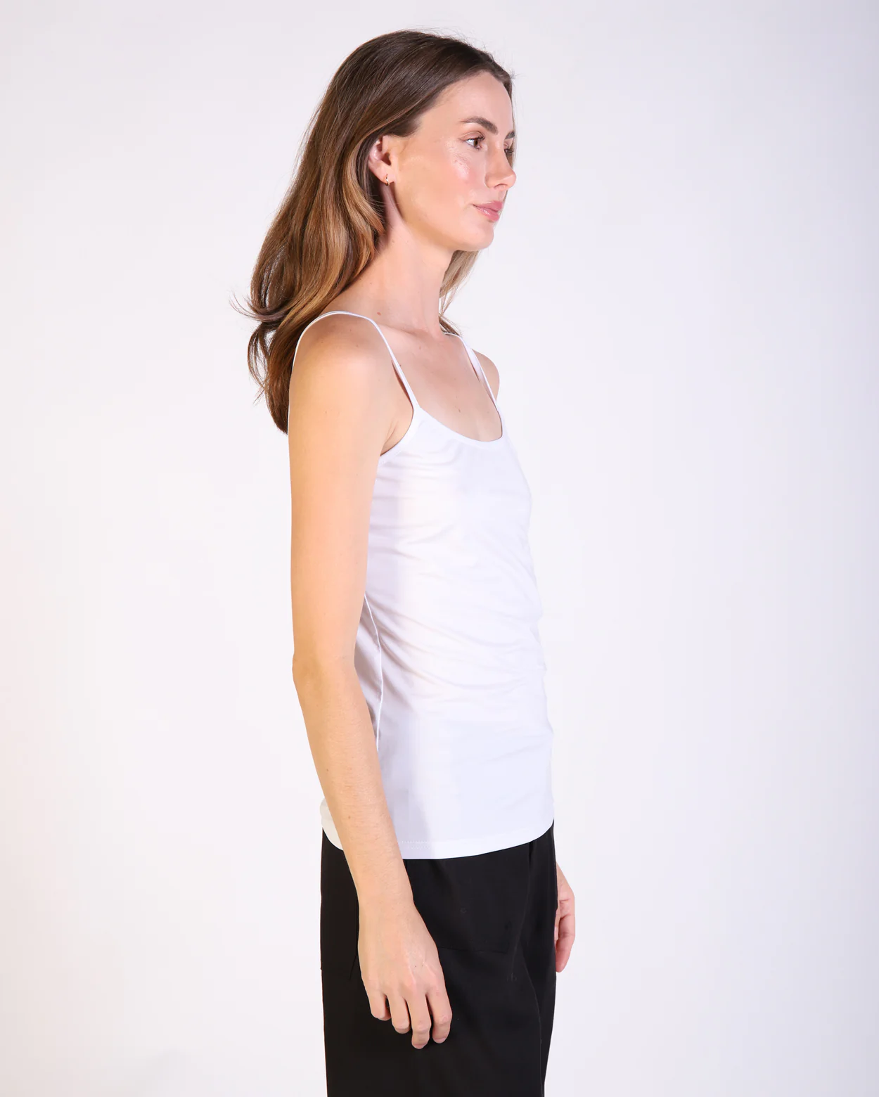 Basic Camisole  - White - Image 3
