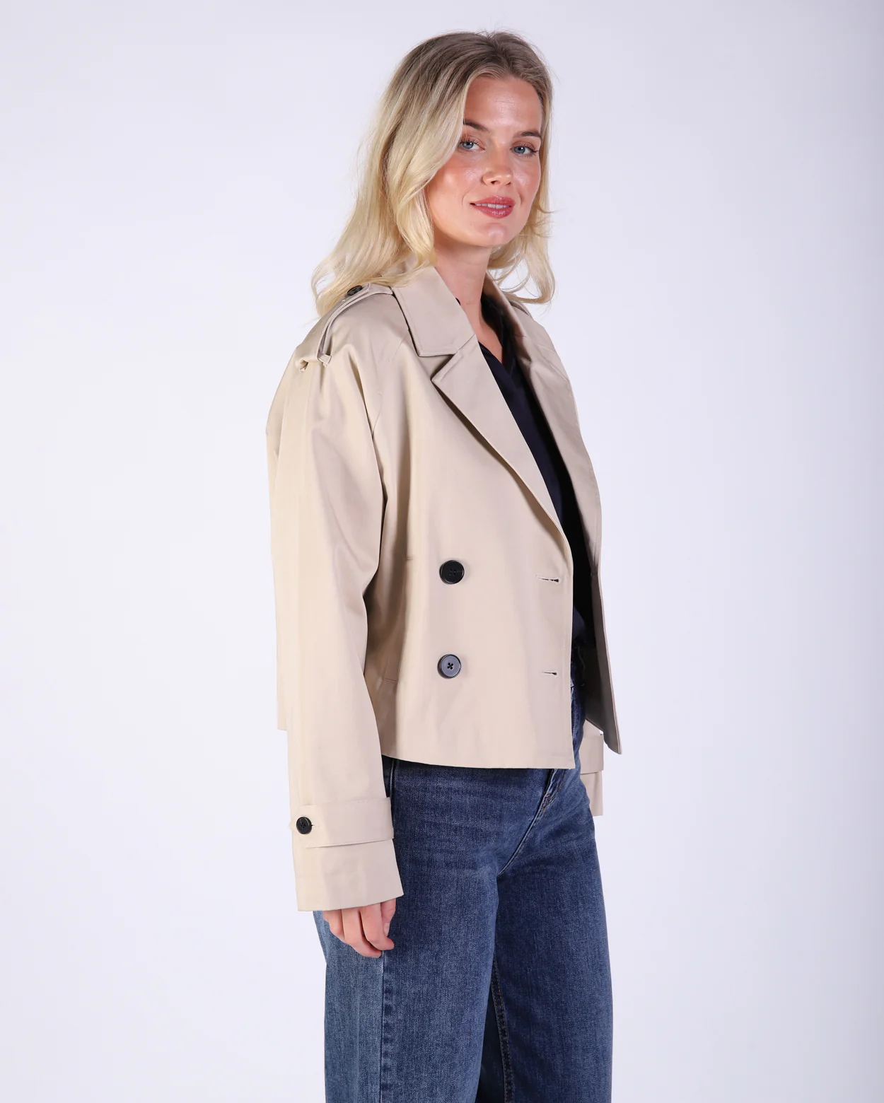 Carla Trench - Camel - Image 4