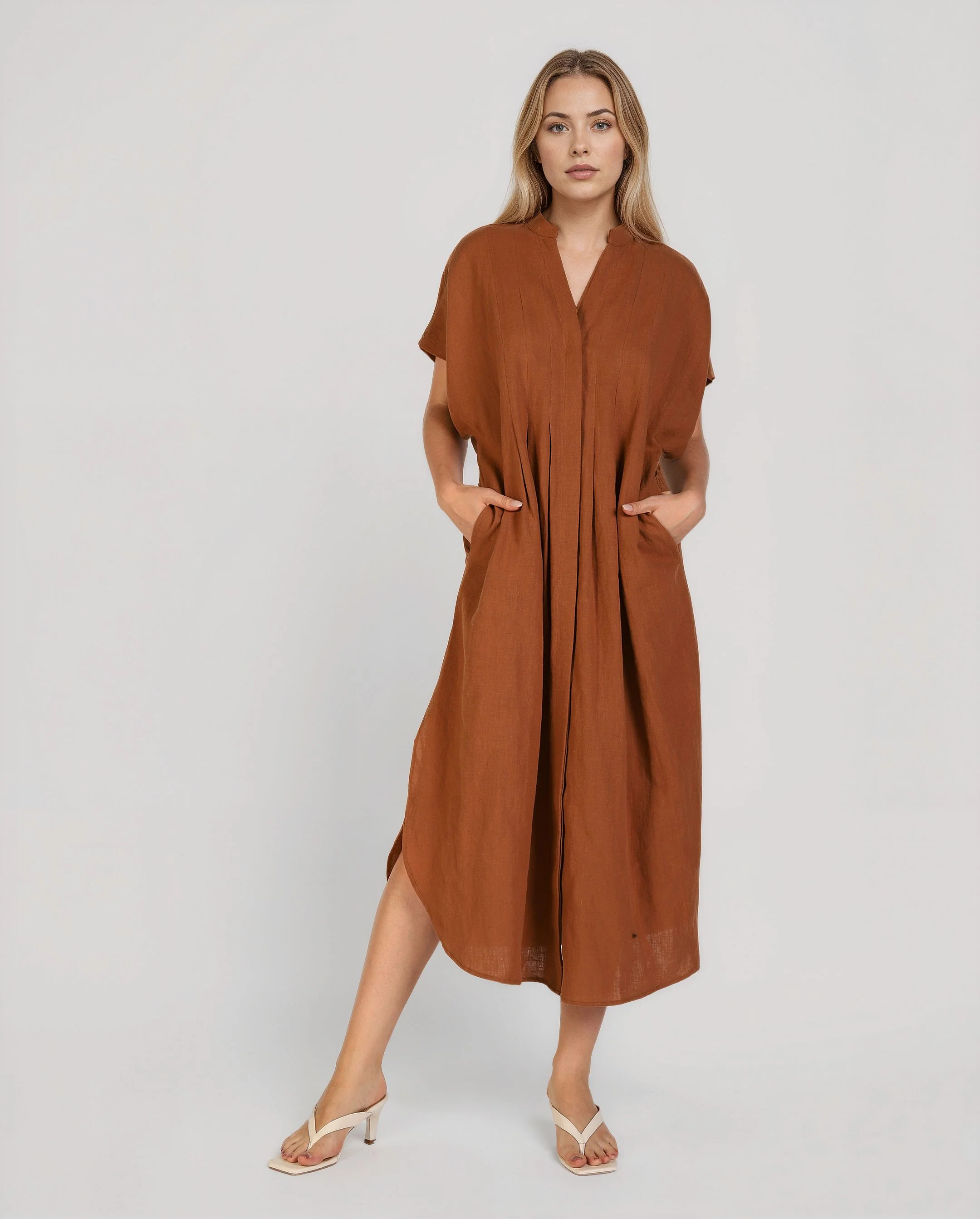 Casey Dress - Tobacco - Image 4