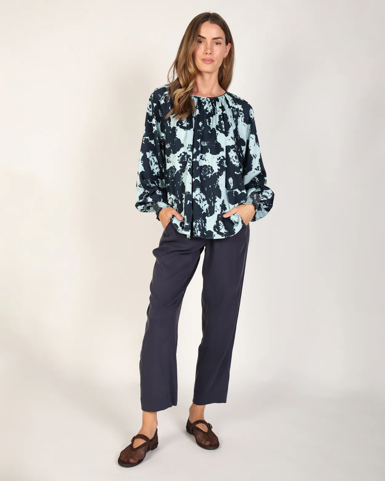 Christina Top - Blue - Image 5