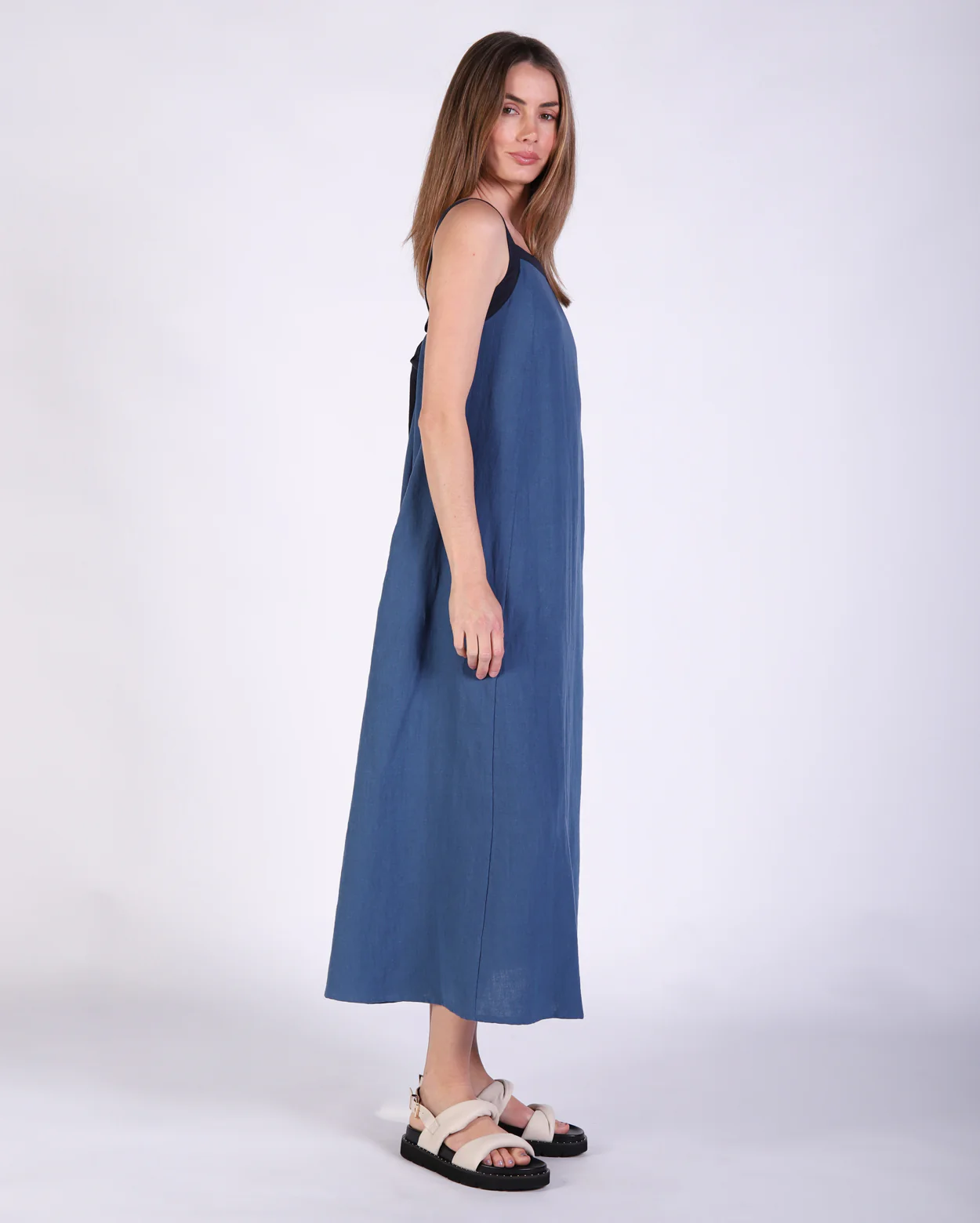 Connie Dress - Blue - Image 3