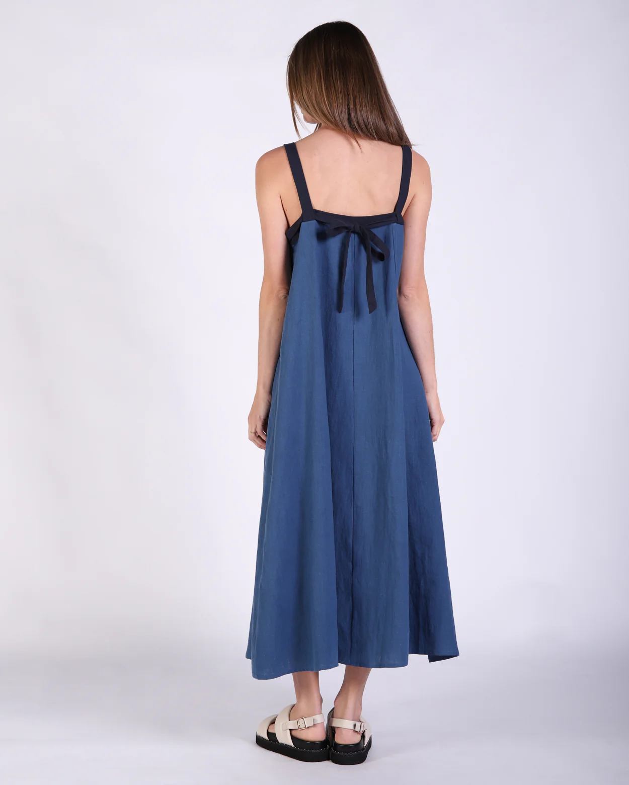 Connie Dress - Blue - Image 4