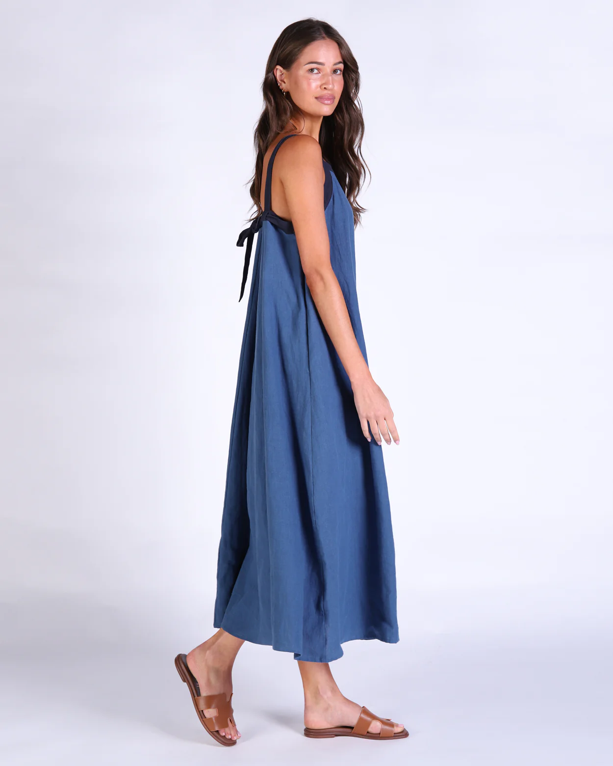 Connie Dress - Blue - Image 7