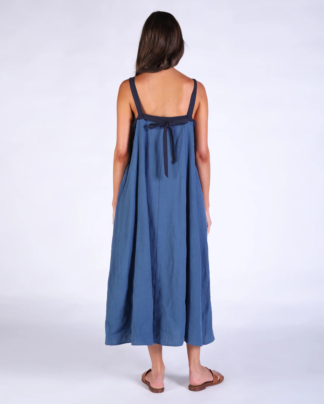 Connie Dress - Blue - Image 8