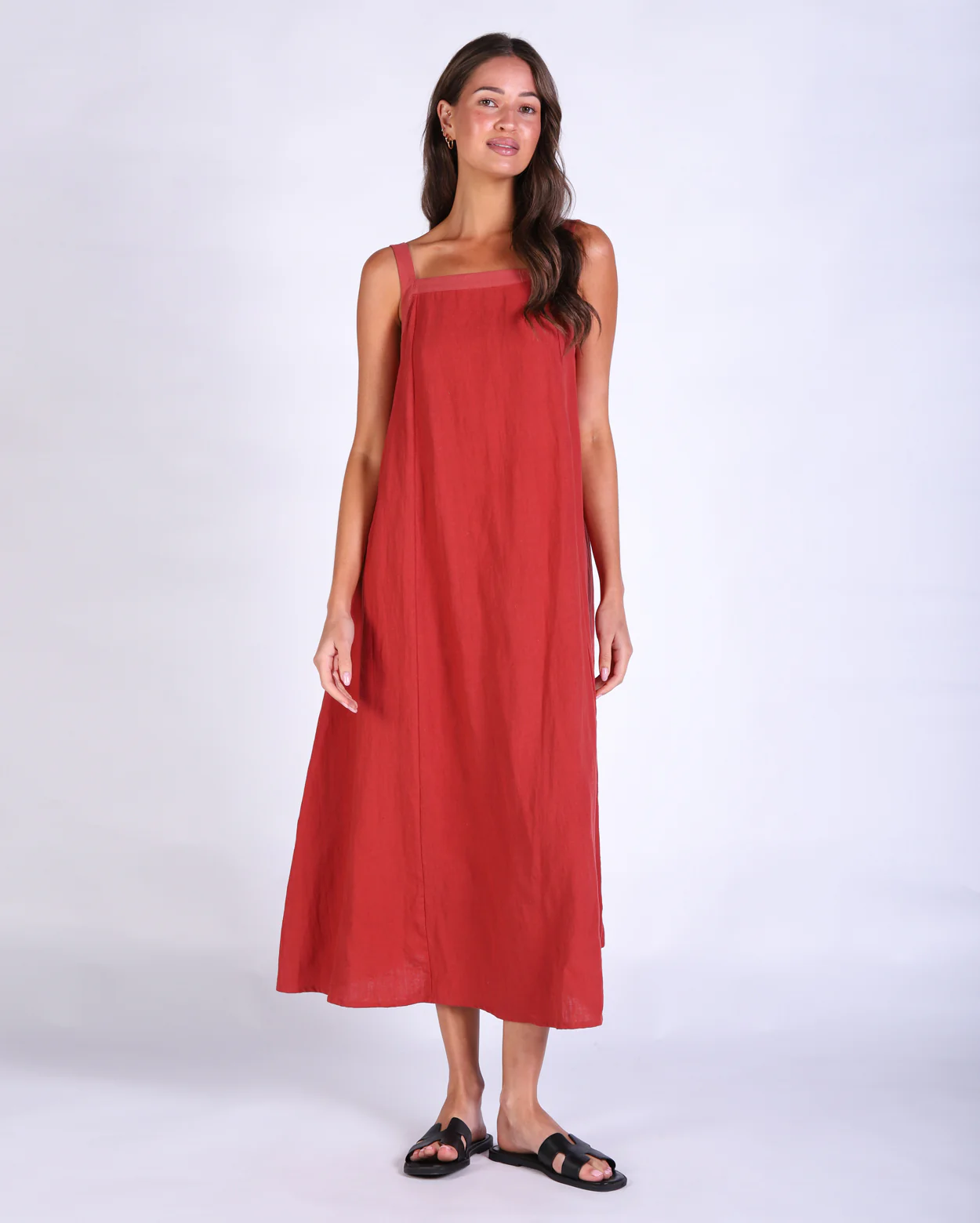 Connie Dress - Red - Image 6