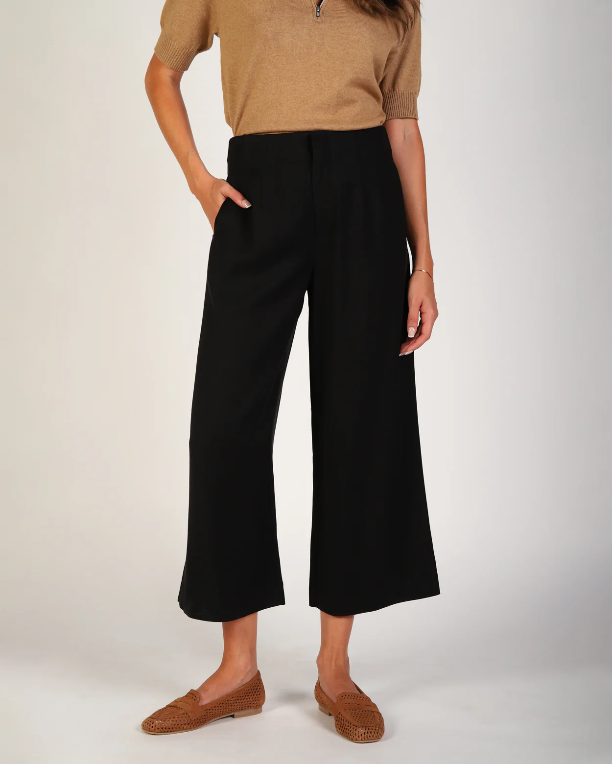 Courtney Culotte - Black - Image 3