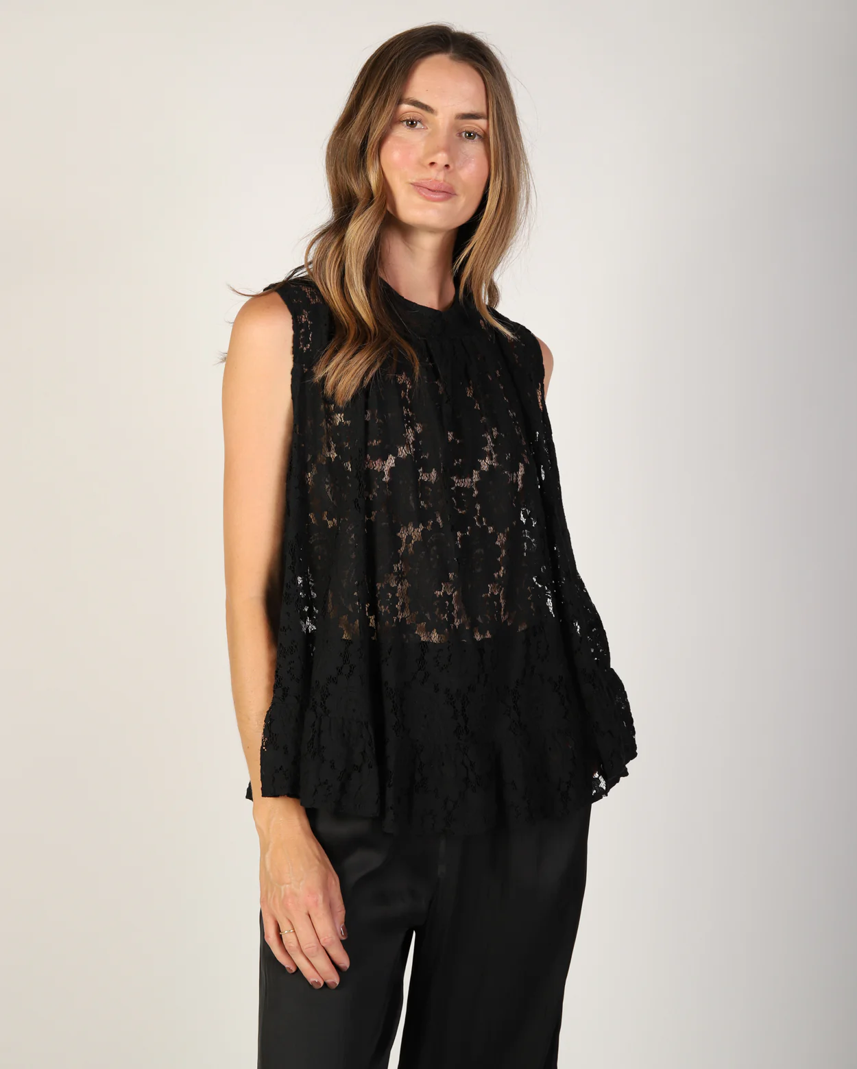 Dalton Top - Black - Image 2