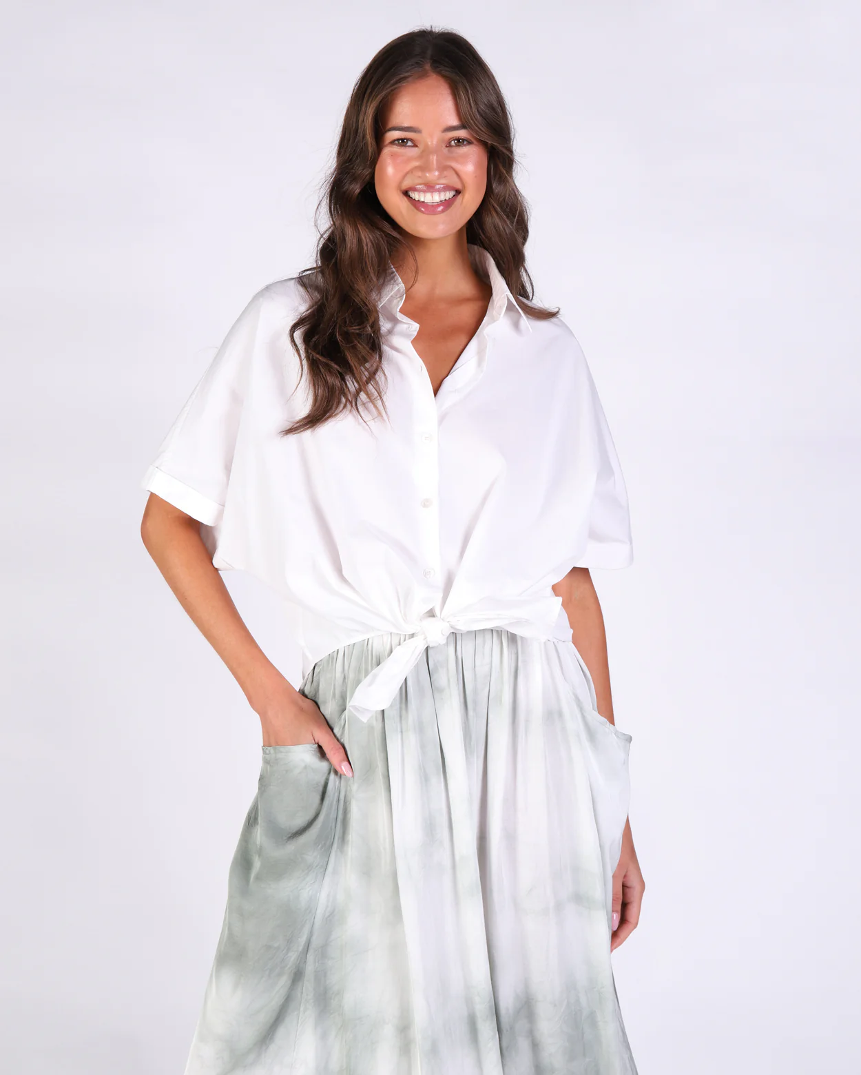 Emily Shirt - White - Image 6