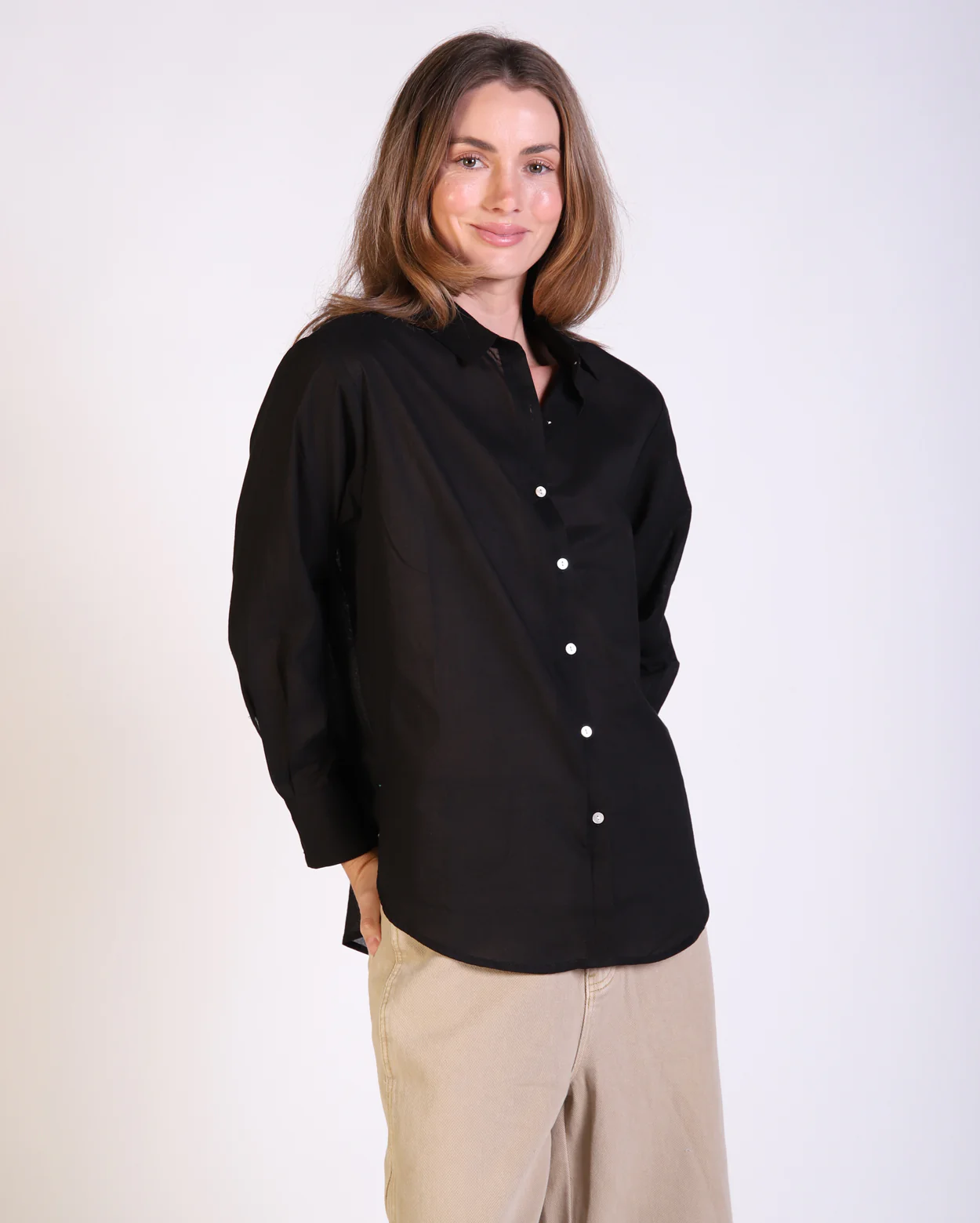 Eve Shirt  - Black - Image 2