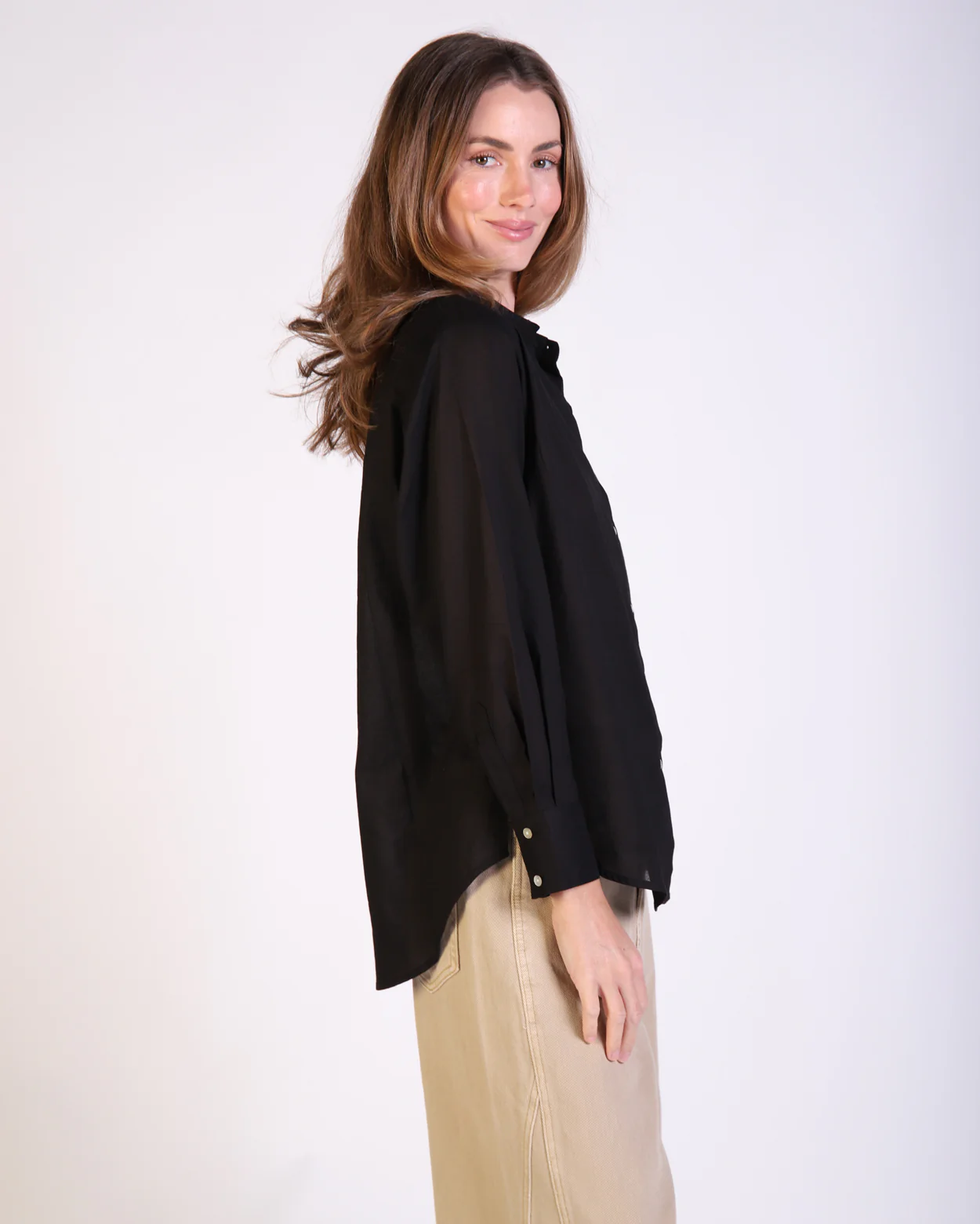 Eve Shirt  - Black - Image 3