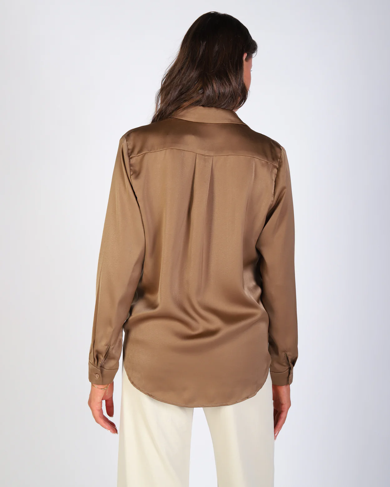 Felicity Shirt  - Khaki - Image 5