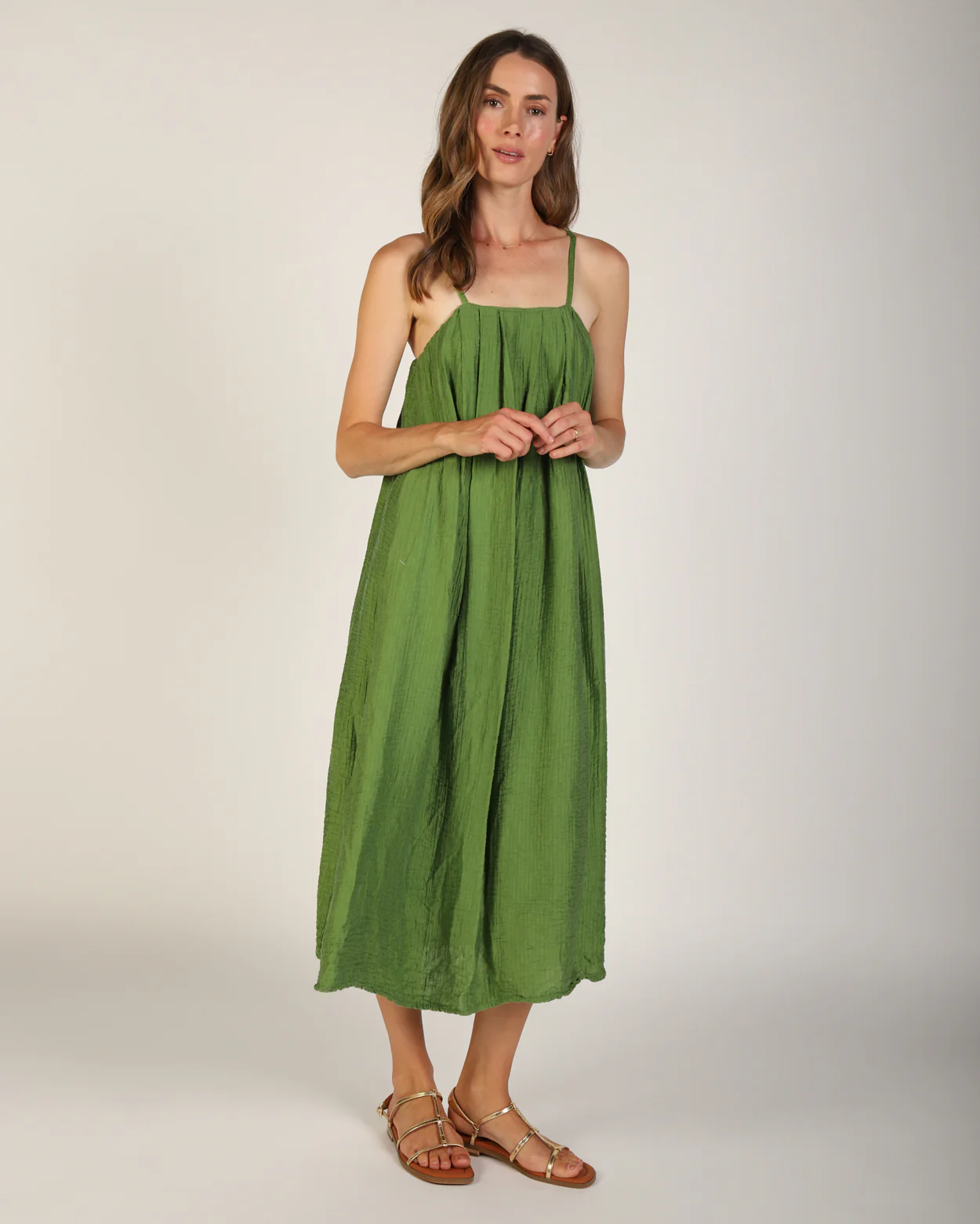 Gwen Dress - Green - Image 2