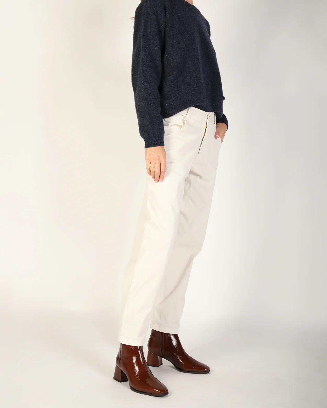 Helene Pant  - Cream - Image 3