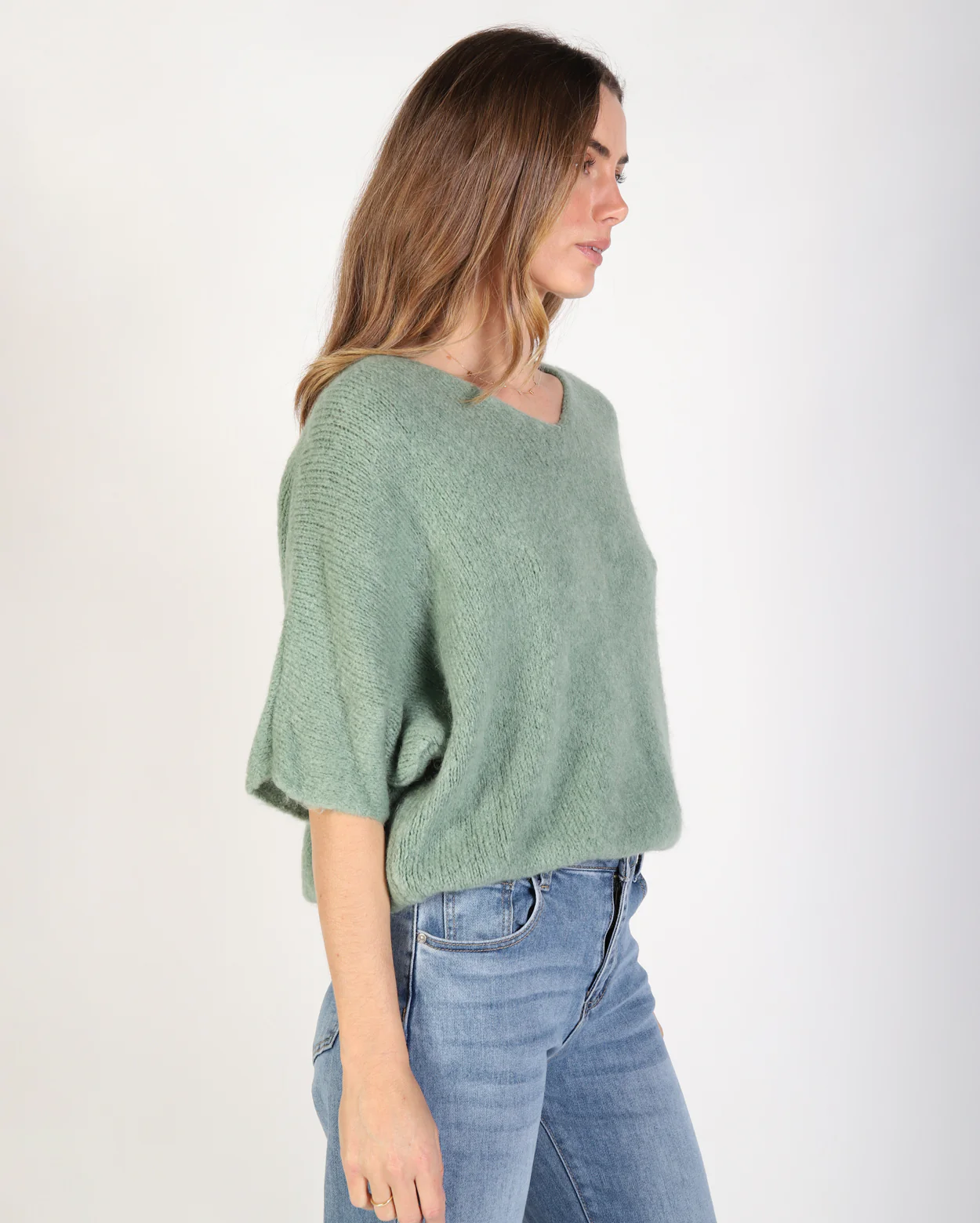 Hillary Knit - Kale - Image 3