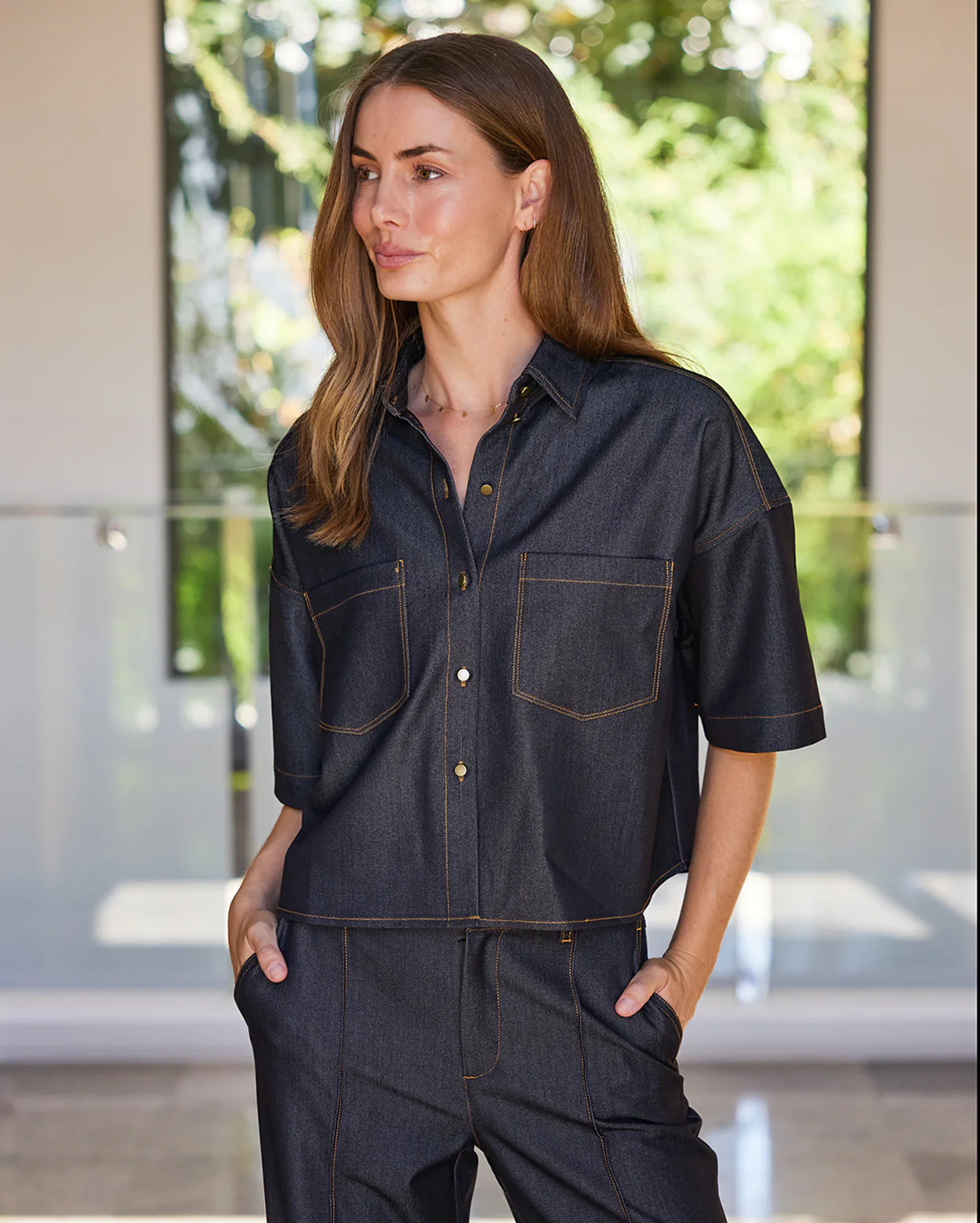 Hollie Shirt - Black - Image 3