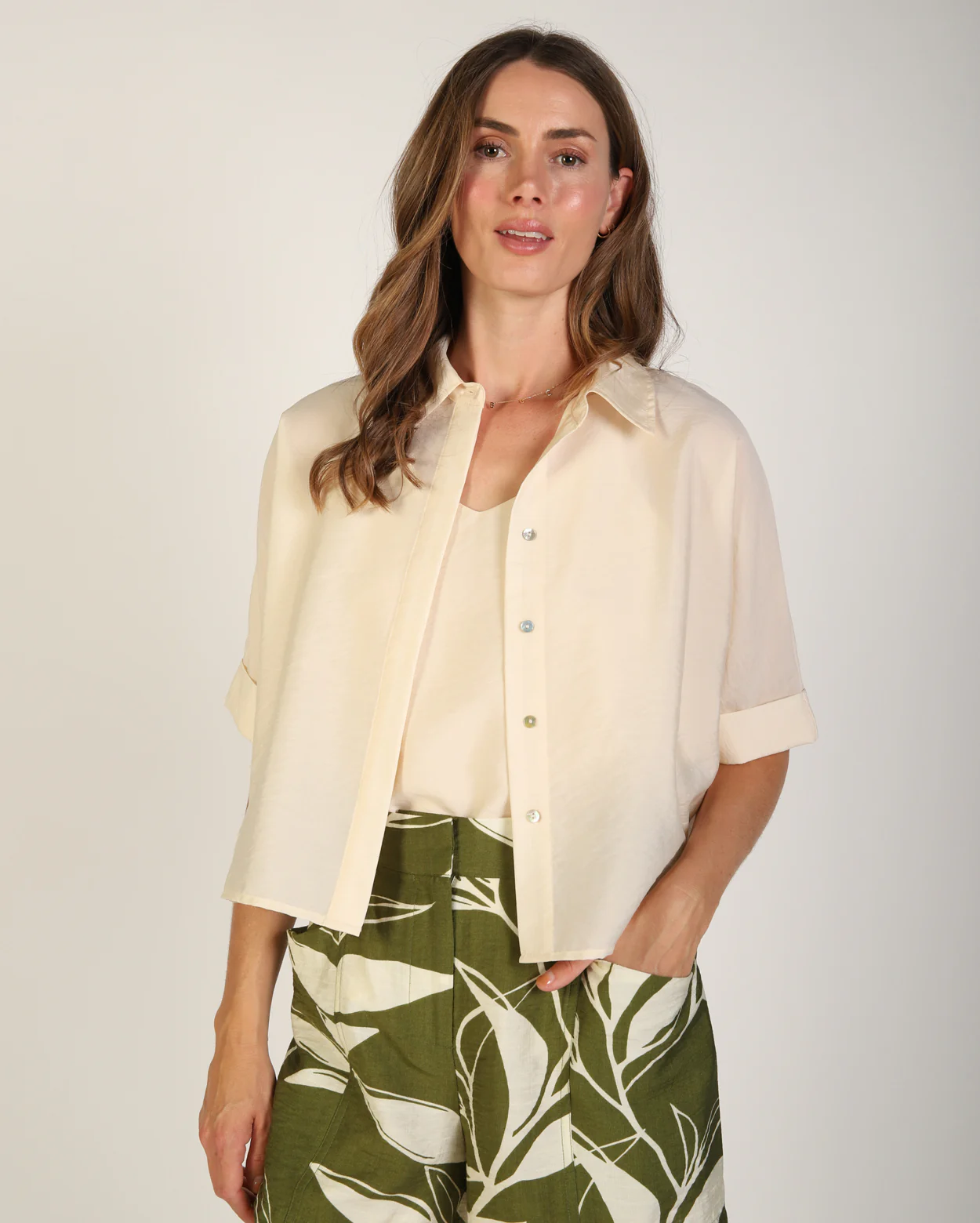 Jackie Shirt - Ivory - Image 4