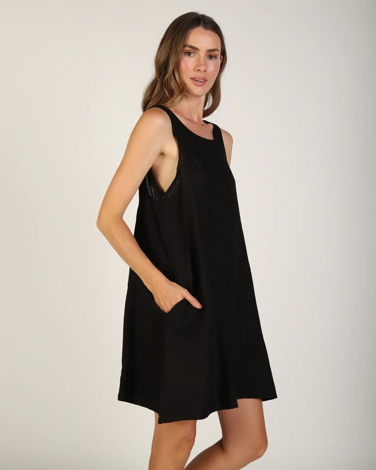 Jenna Dress - Black - Image 4