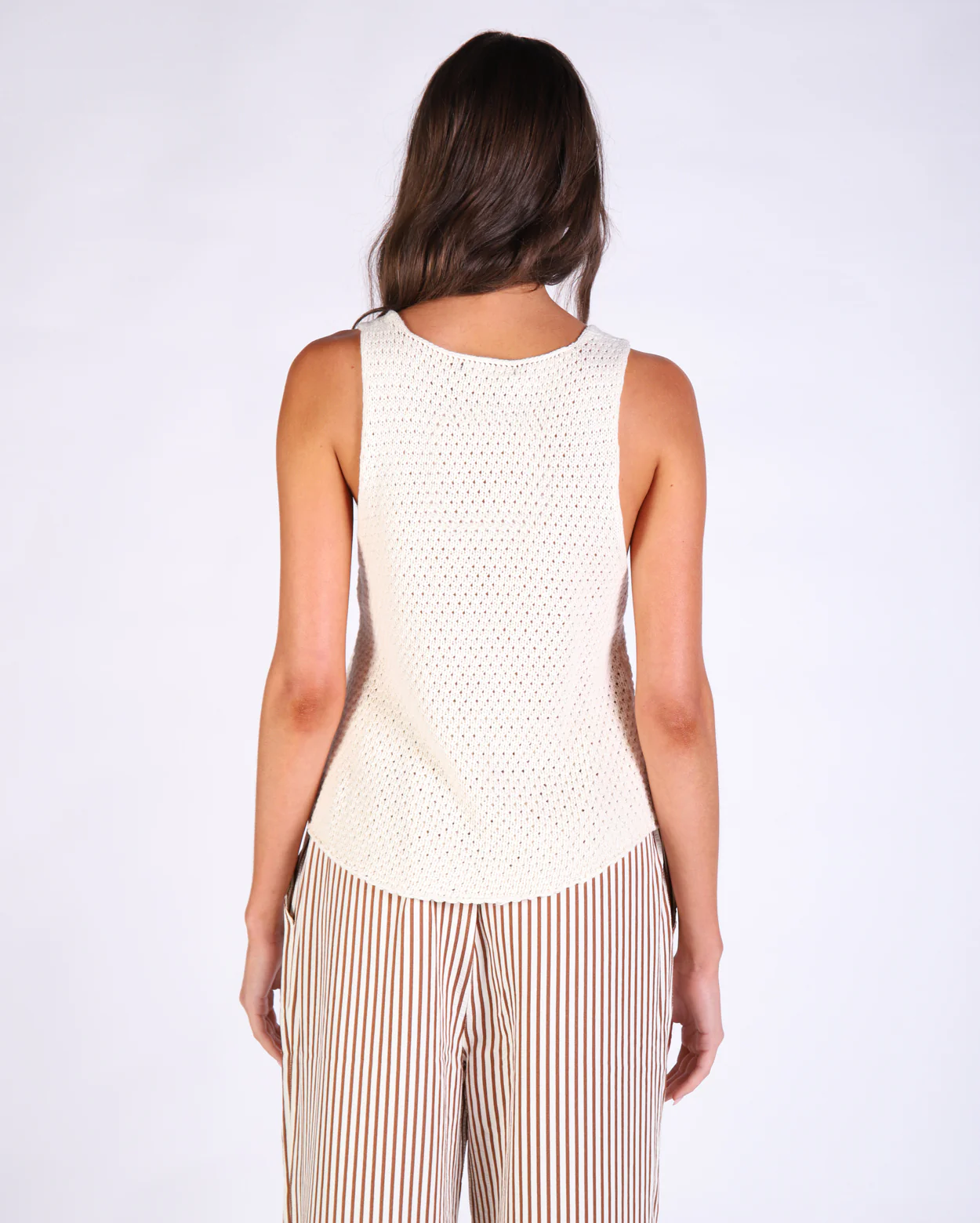 Jessie Knit Vest - Natural - Image 3