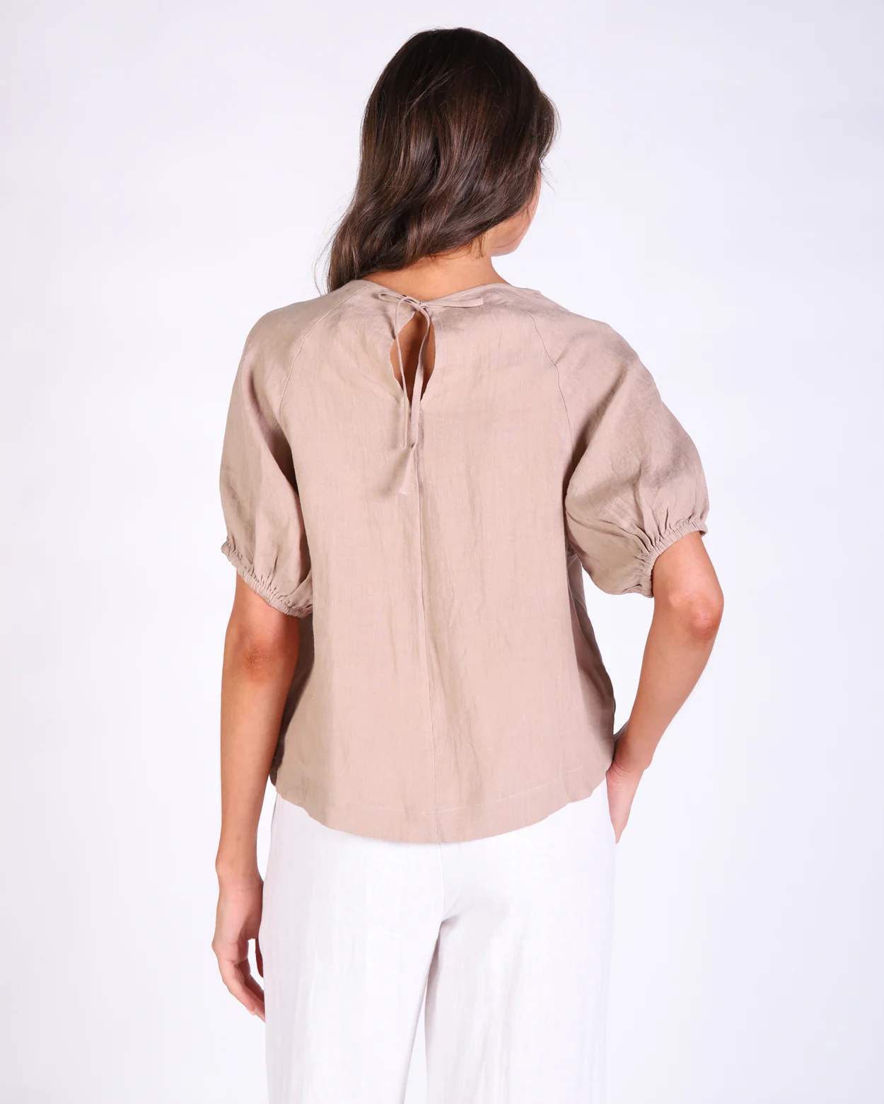 Josie Top - Taupe - Image 4