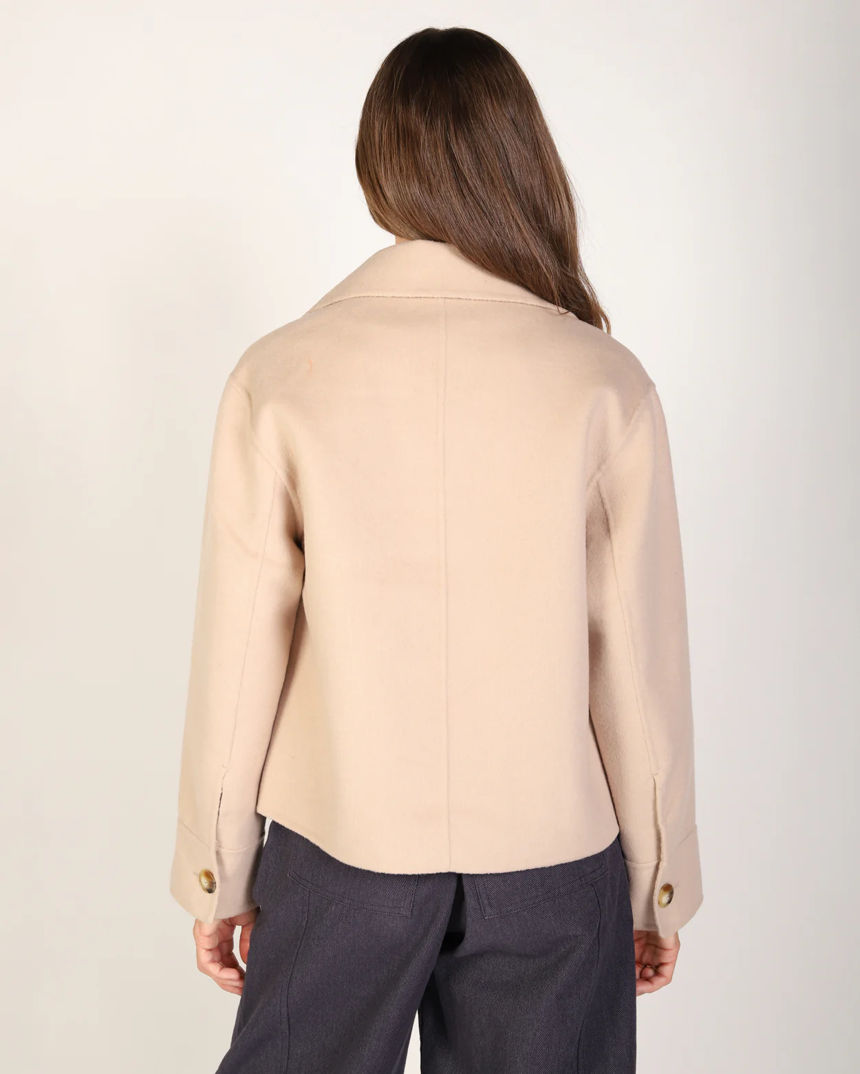 Kacey Coat  - Oat - Image 5