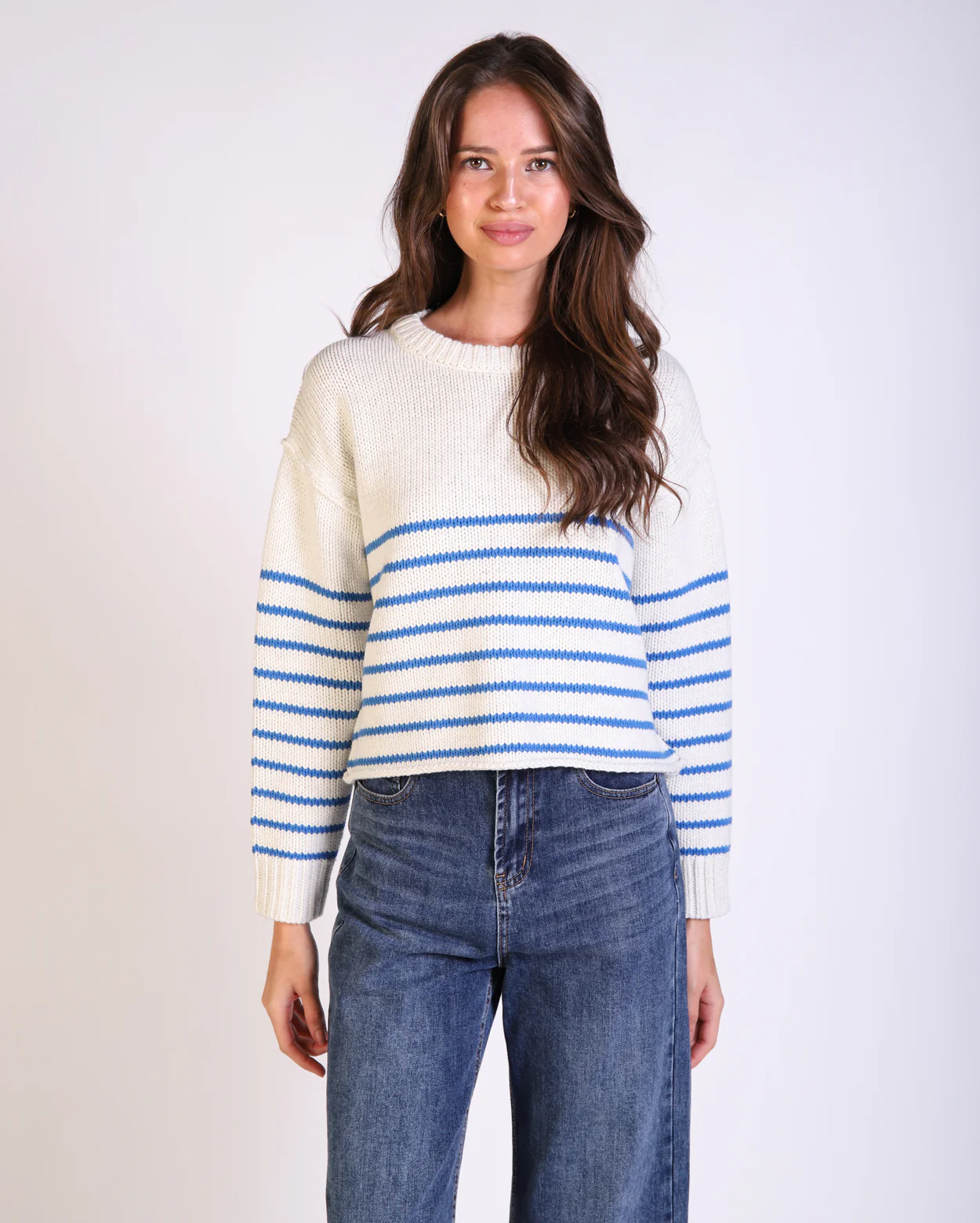 Kai Stripe Knit - Blue