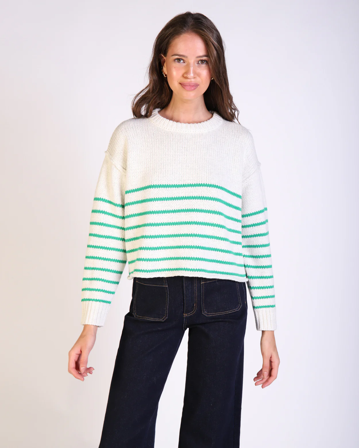 Kai Stripe Knit - Green