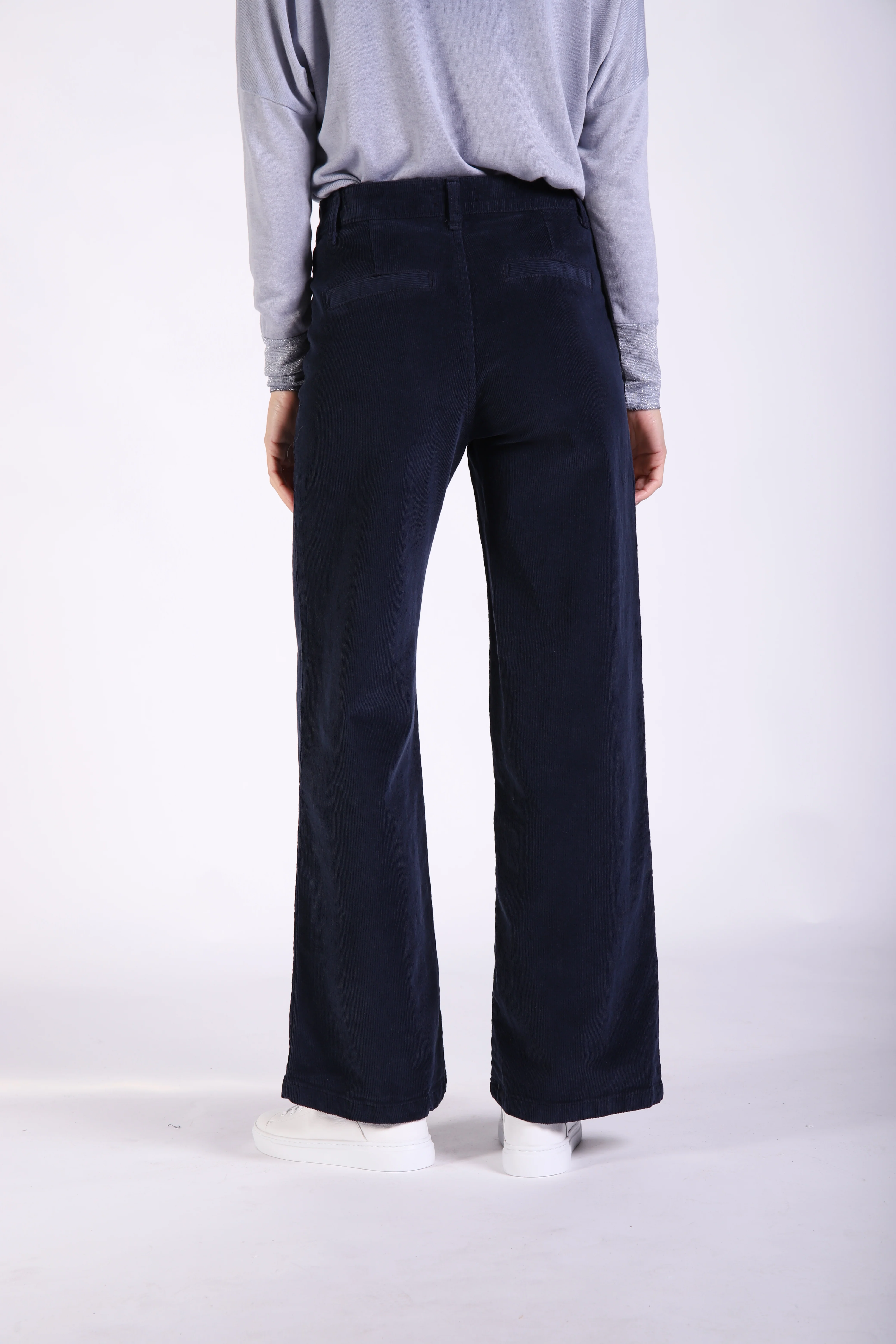 Kimmy Cord Pant - Navy - Image 3