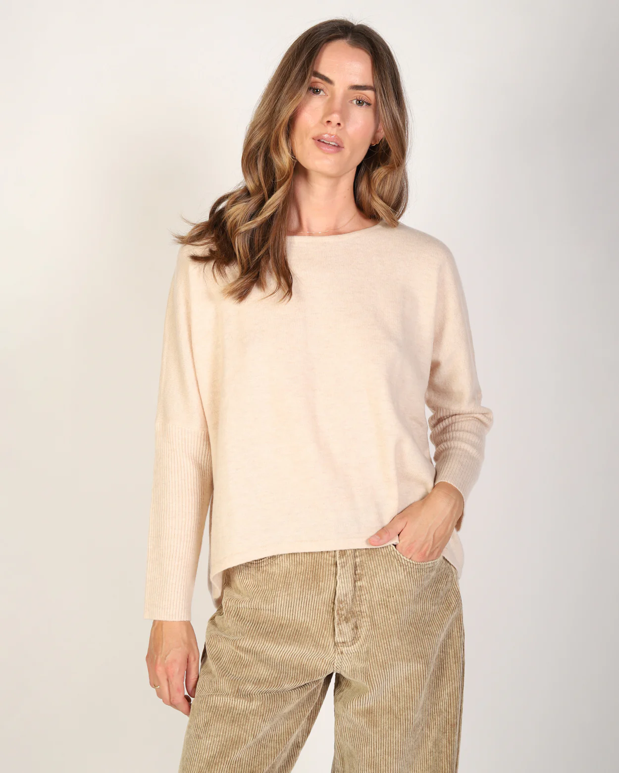 Kristen Merino Knit - Natural - Image 3