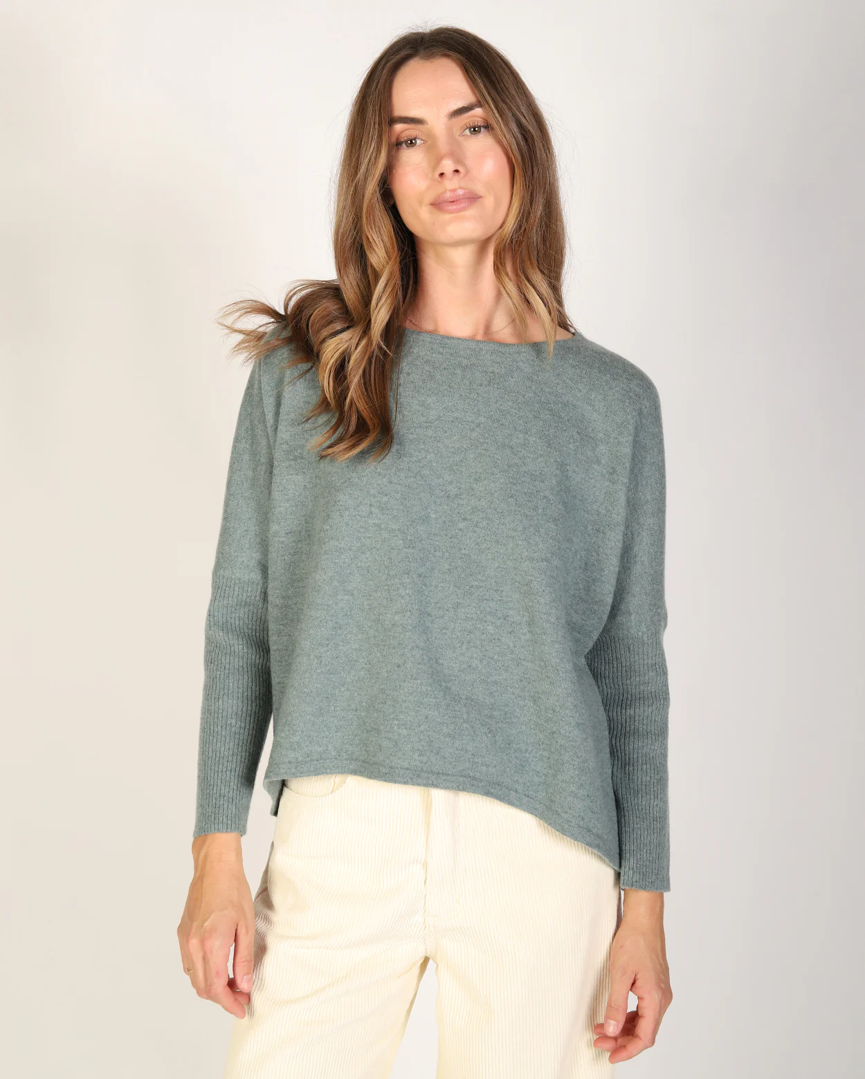 Kristen Merino Knit - Ocean - Image 3