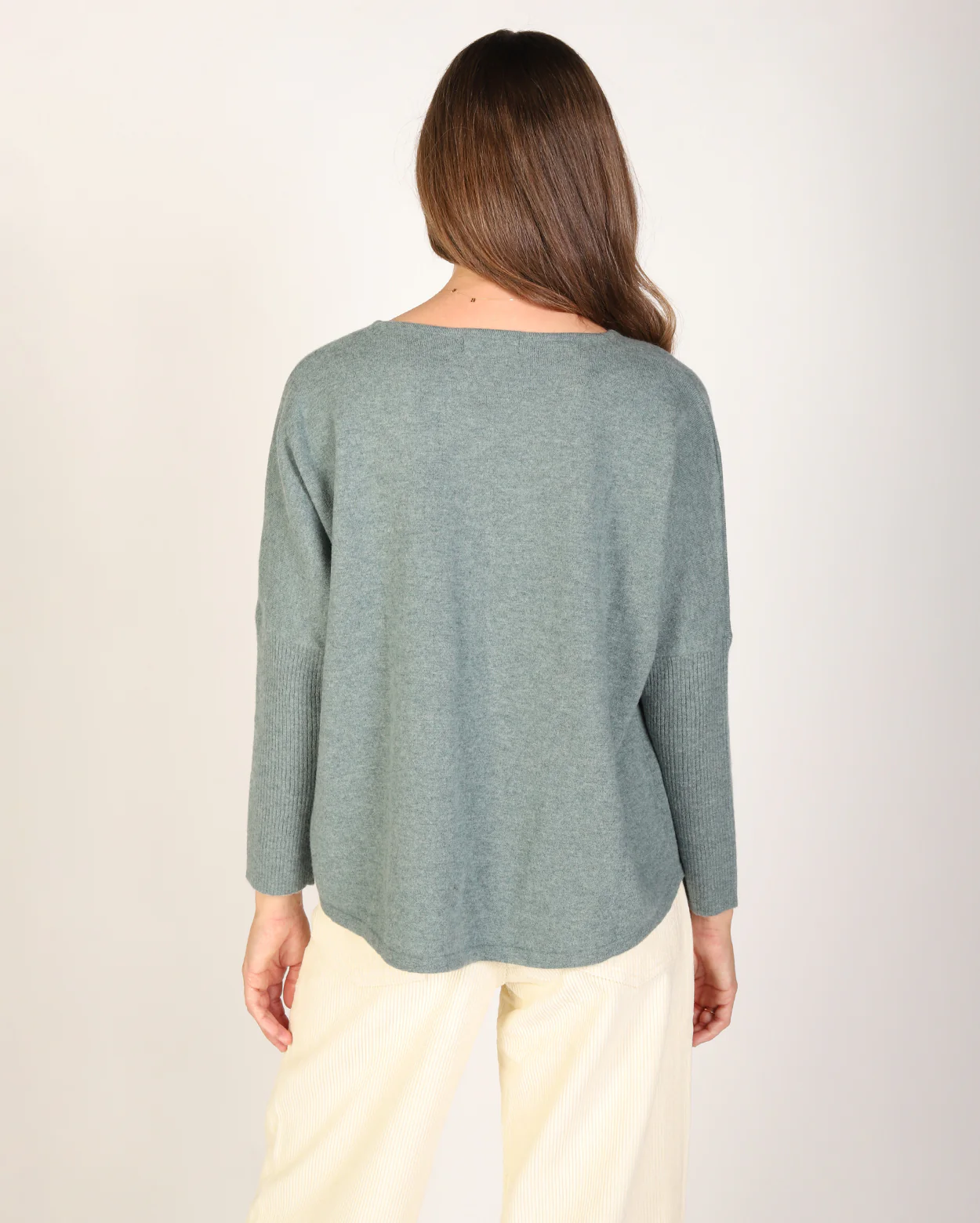 Kristen Merino Knit - Ocean - Image 5