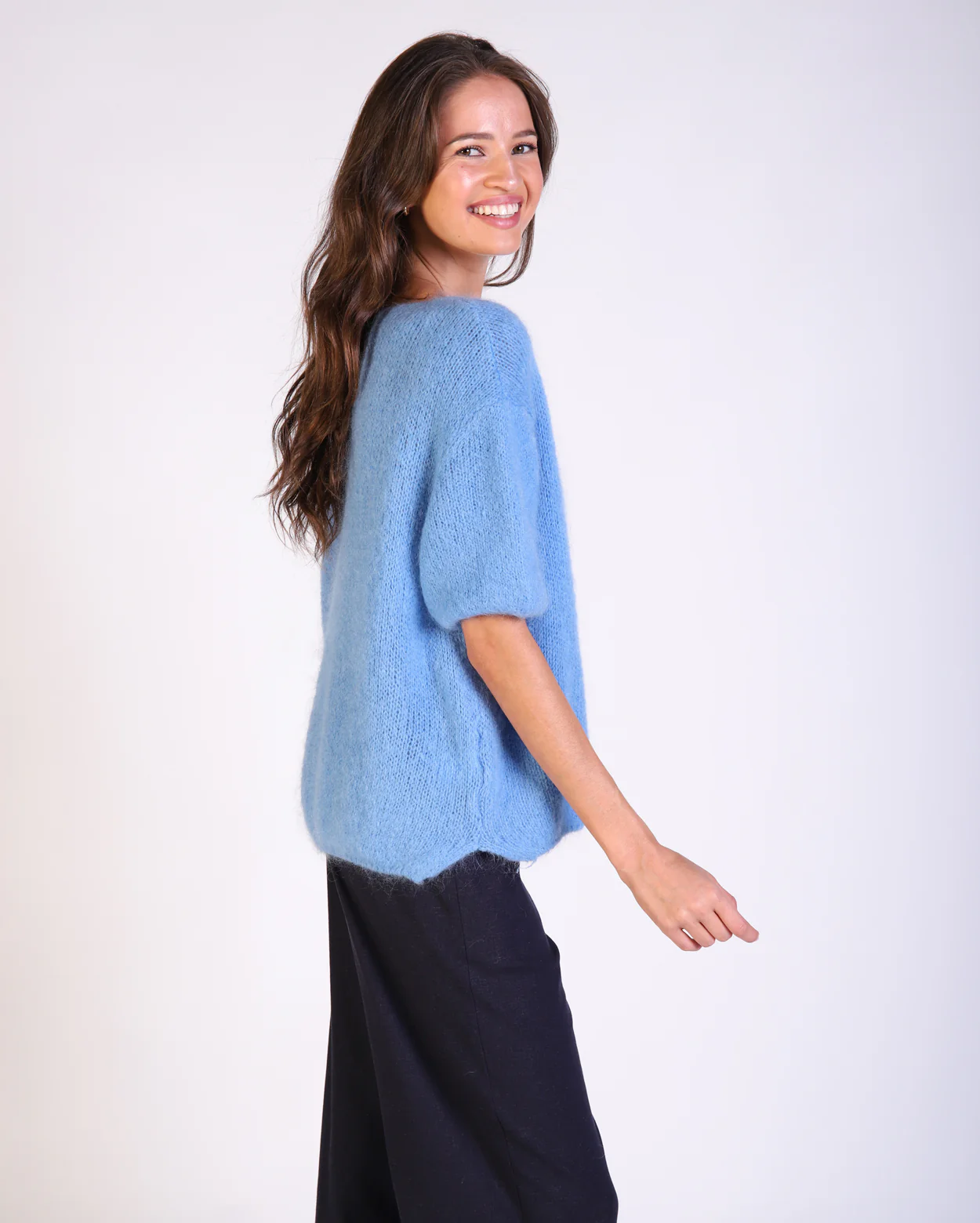 Lila Knit - Blue - Image 3