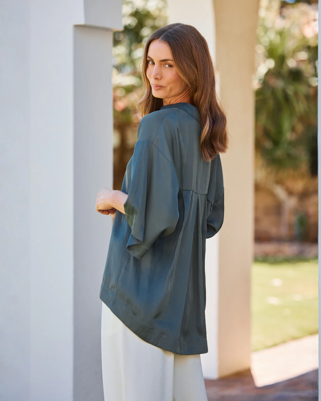 Lilly Shirt - Kale - Image 3