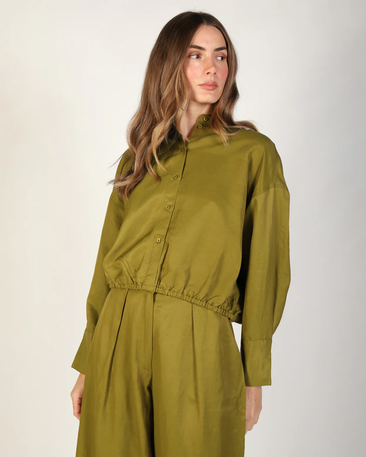 Lori Shirt - Moss - Image 3