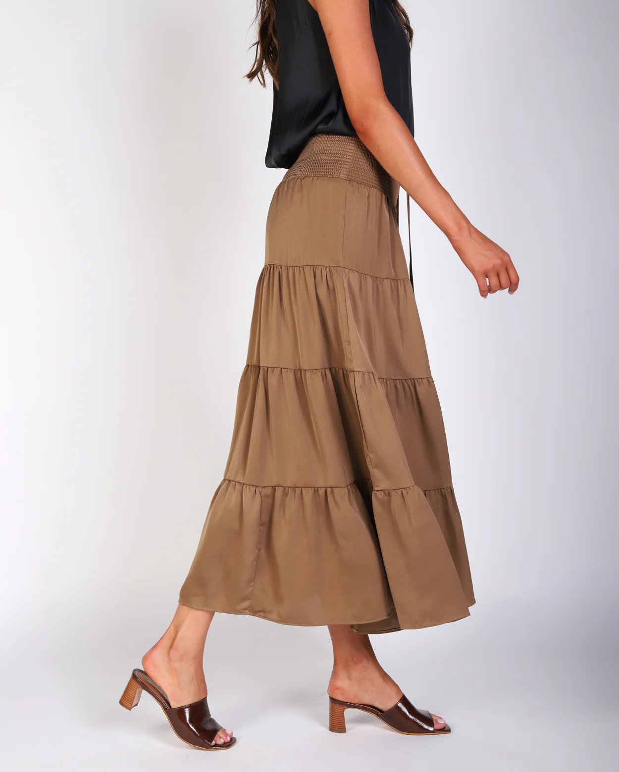Macy Skirt - Khaki - Image 3