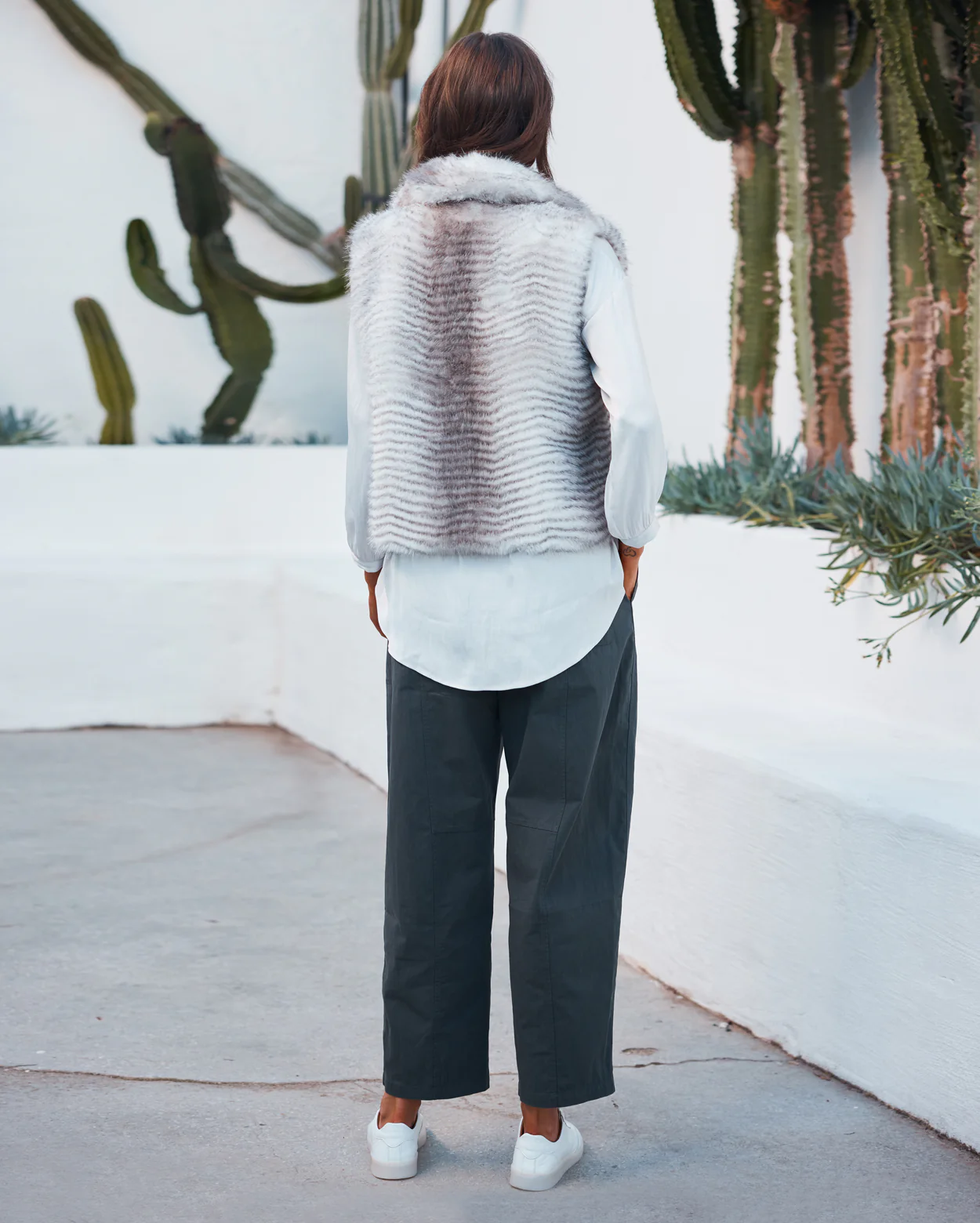 Matilda Vest  - Grey - Image 4