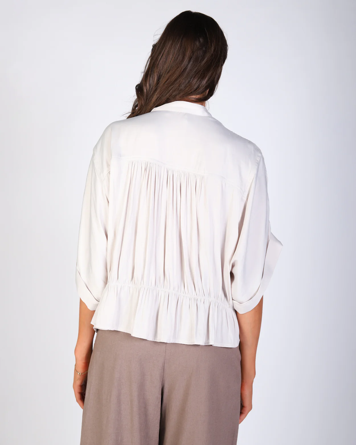 Meg Blouse - Oyster - Image 5