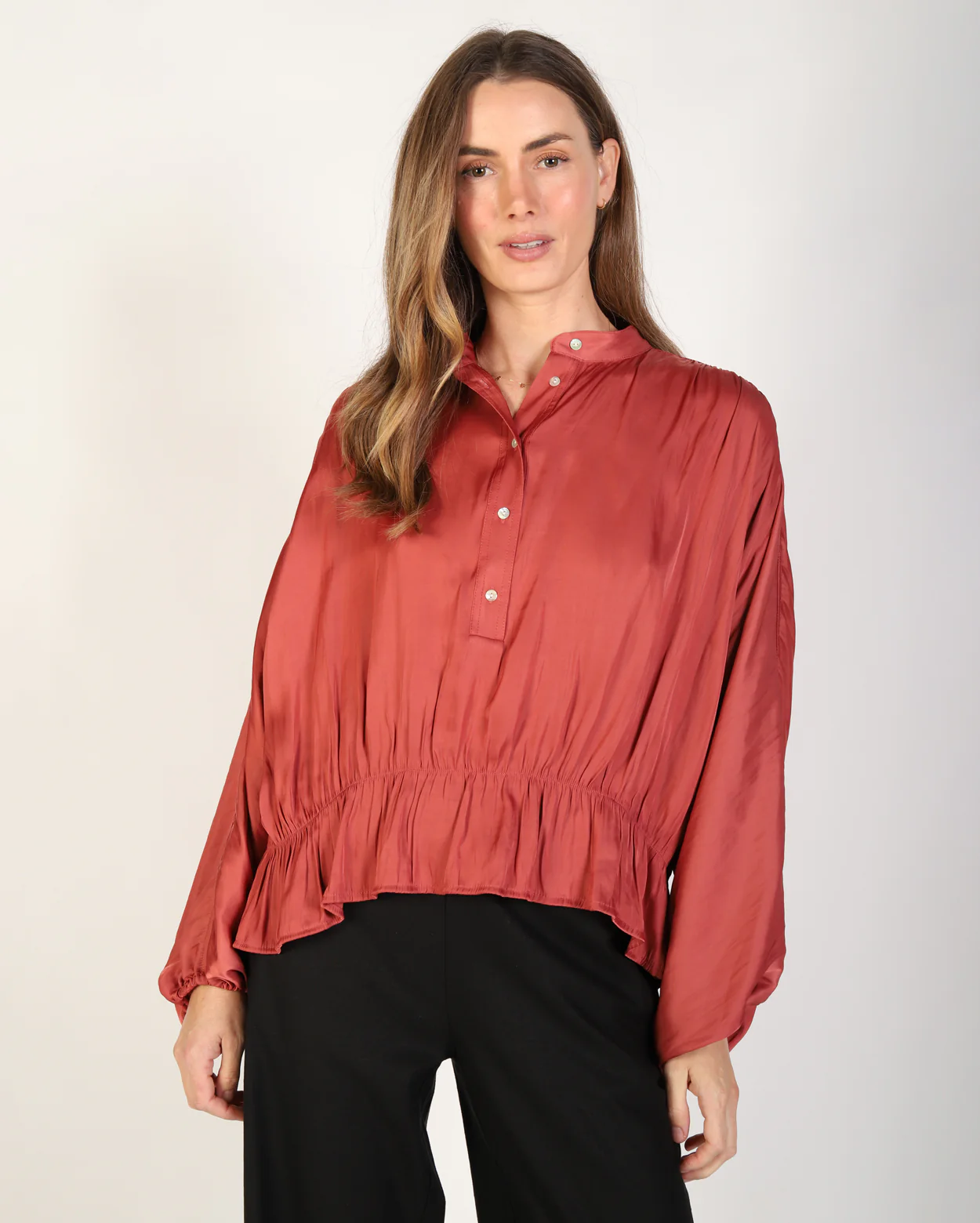 Megan Blouse - Rose