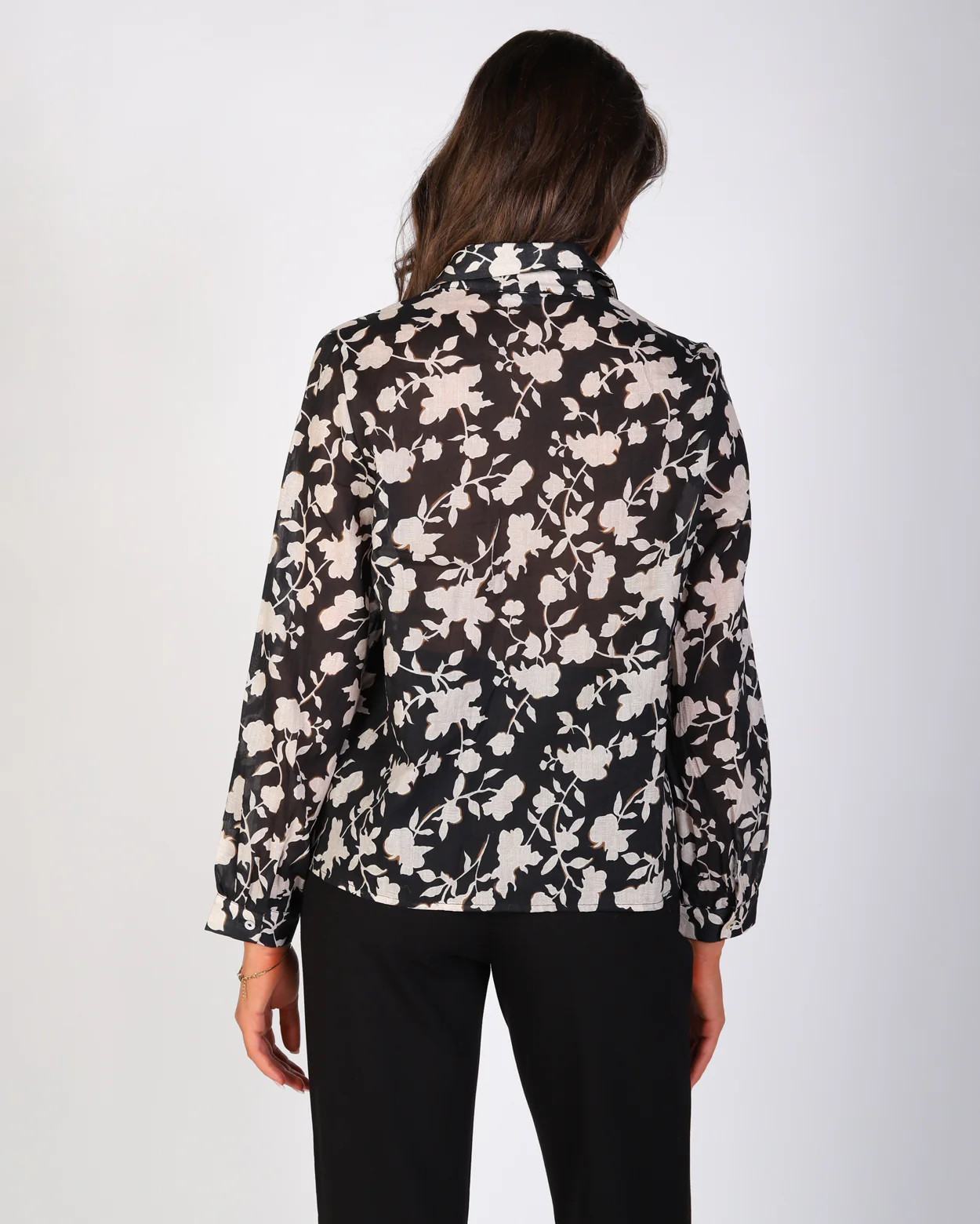 Millie Top - Black/White - Image 5