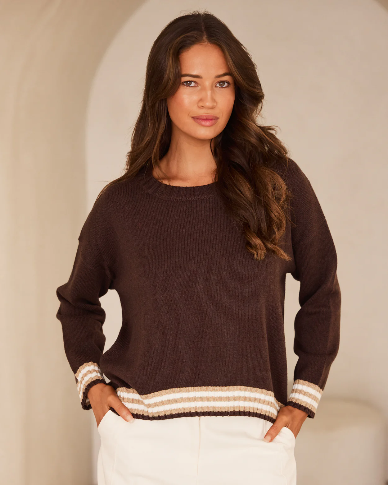 Morgan Knit - Chocolate