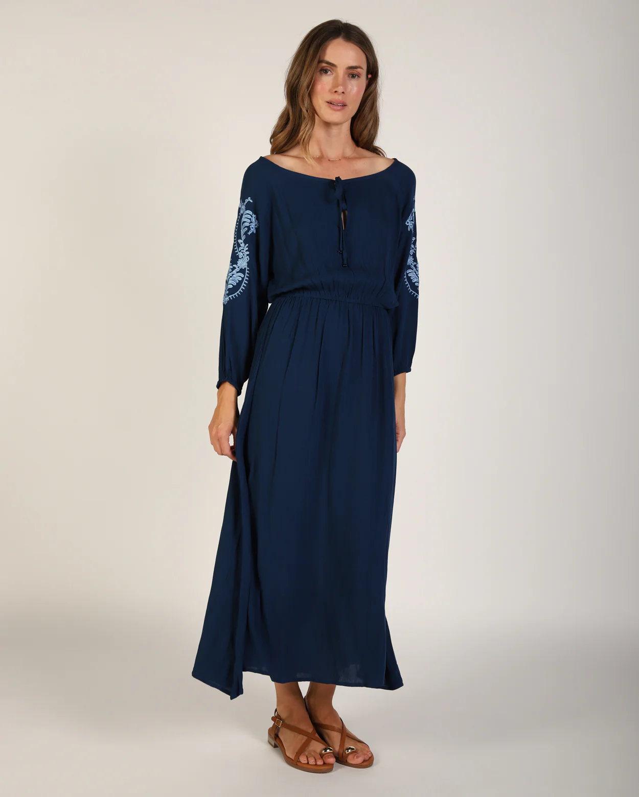 Nora Dress - Dark Blue - Image 3