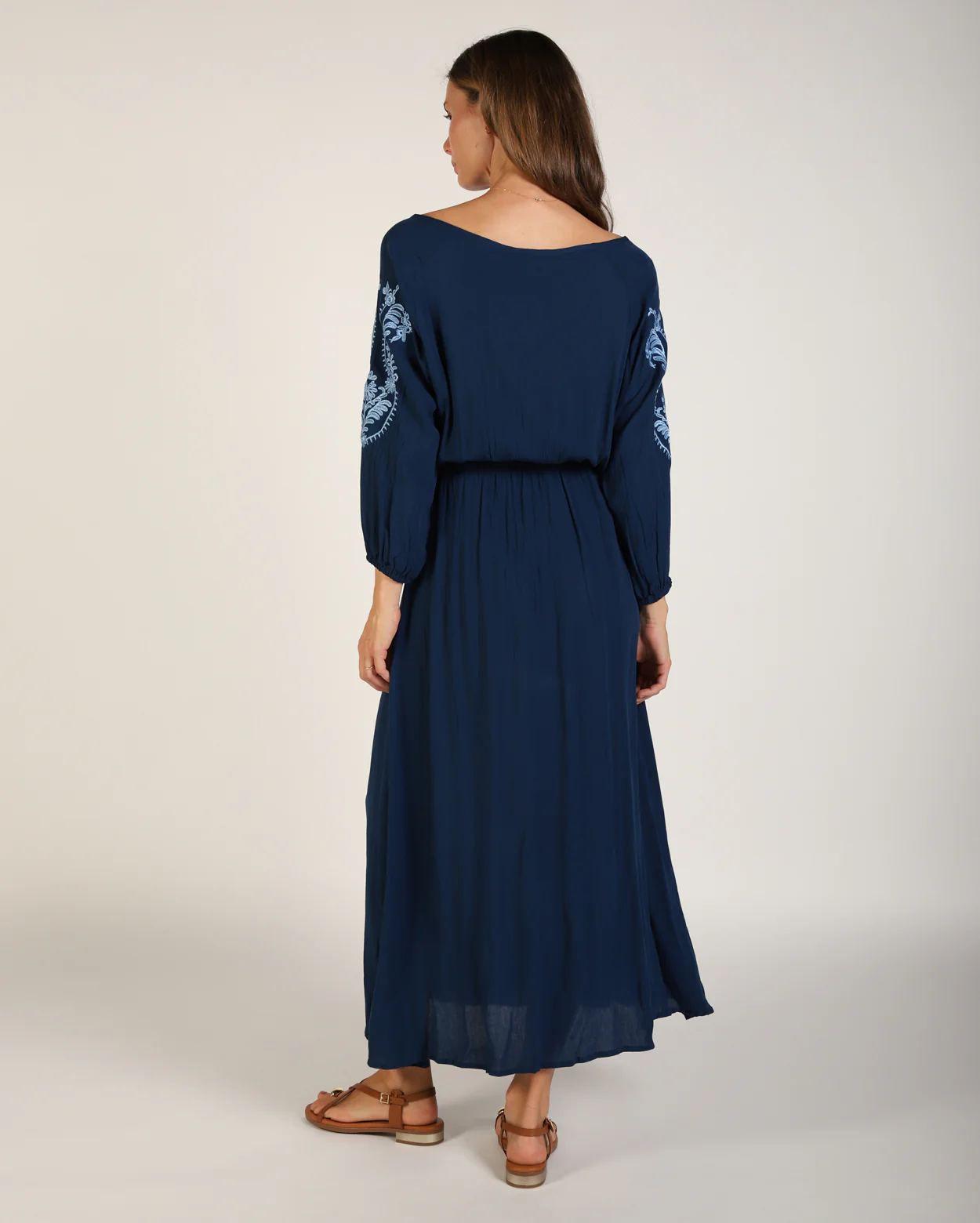 Nora Dress - Dark Blue - Image 5