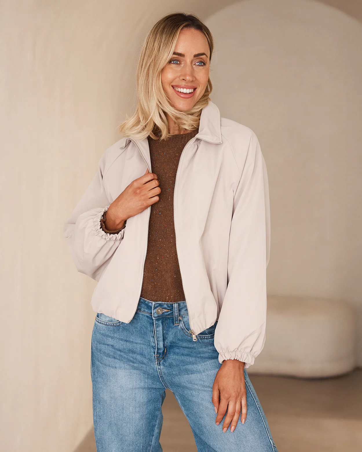 Peta Jacket - Stone