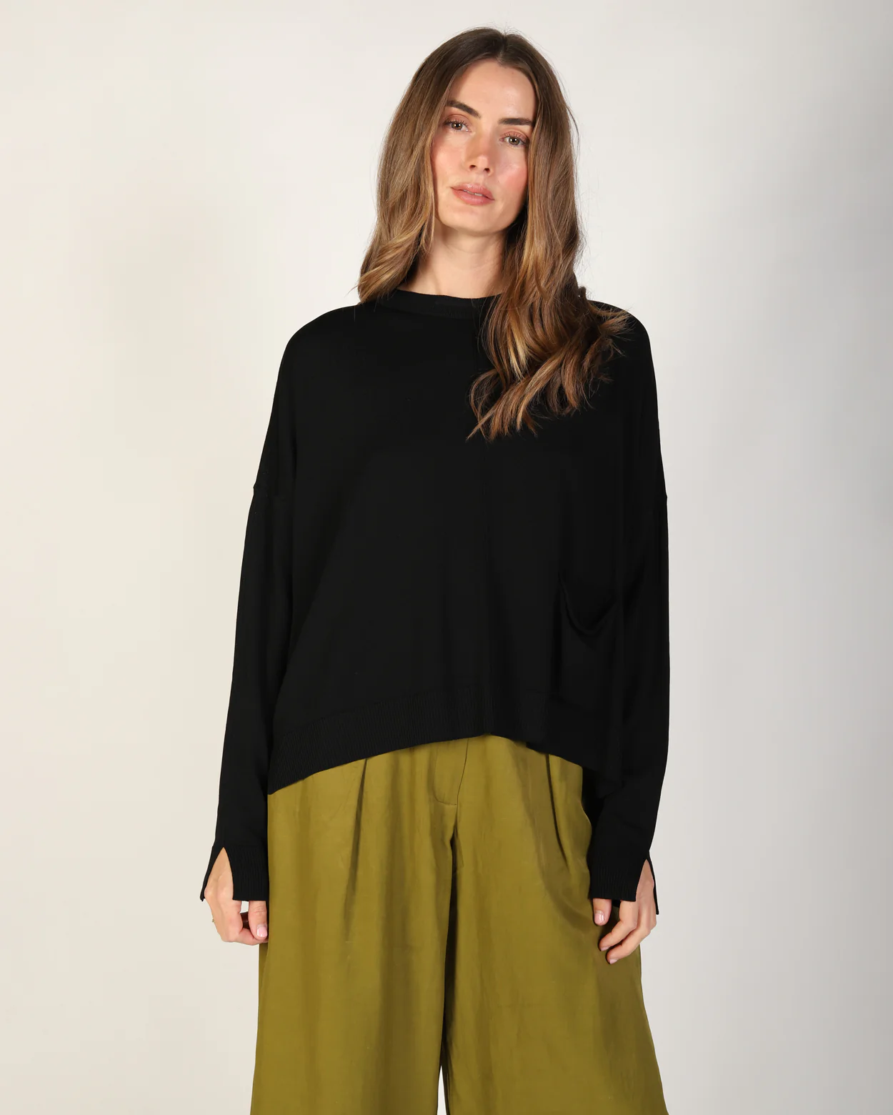 Pheobe Knit - Black - Image 2