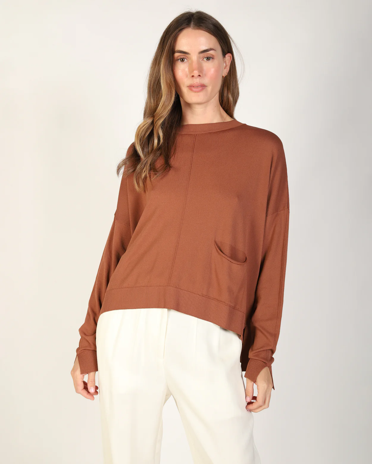 Pheobe Knit - Brown - Image 2